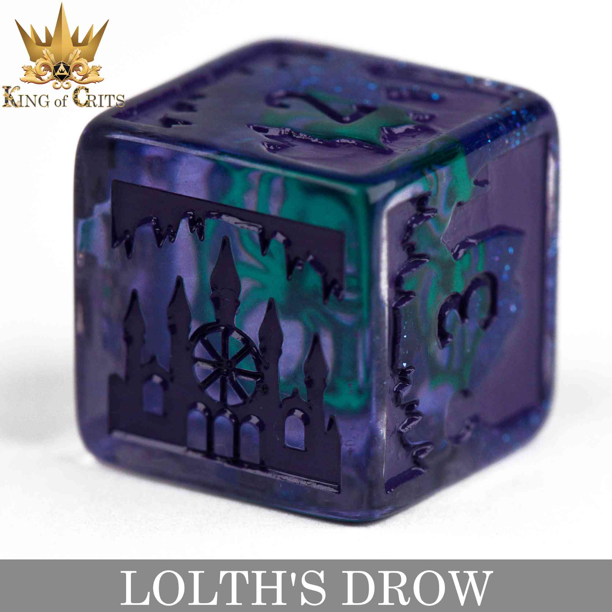 Lolth's Drow - 11 Dice Set