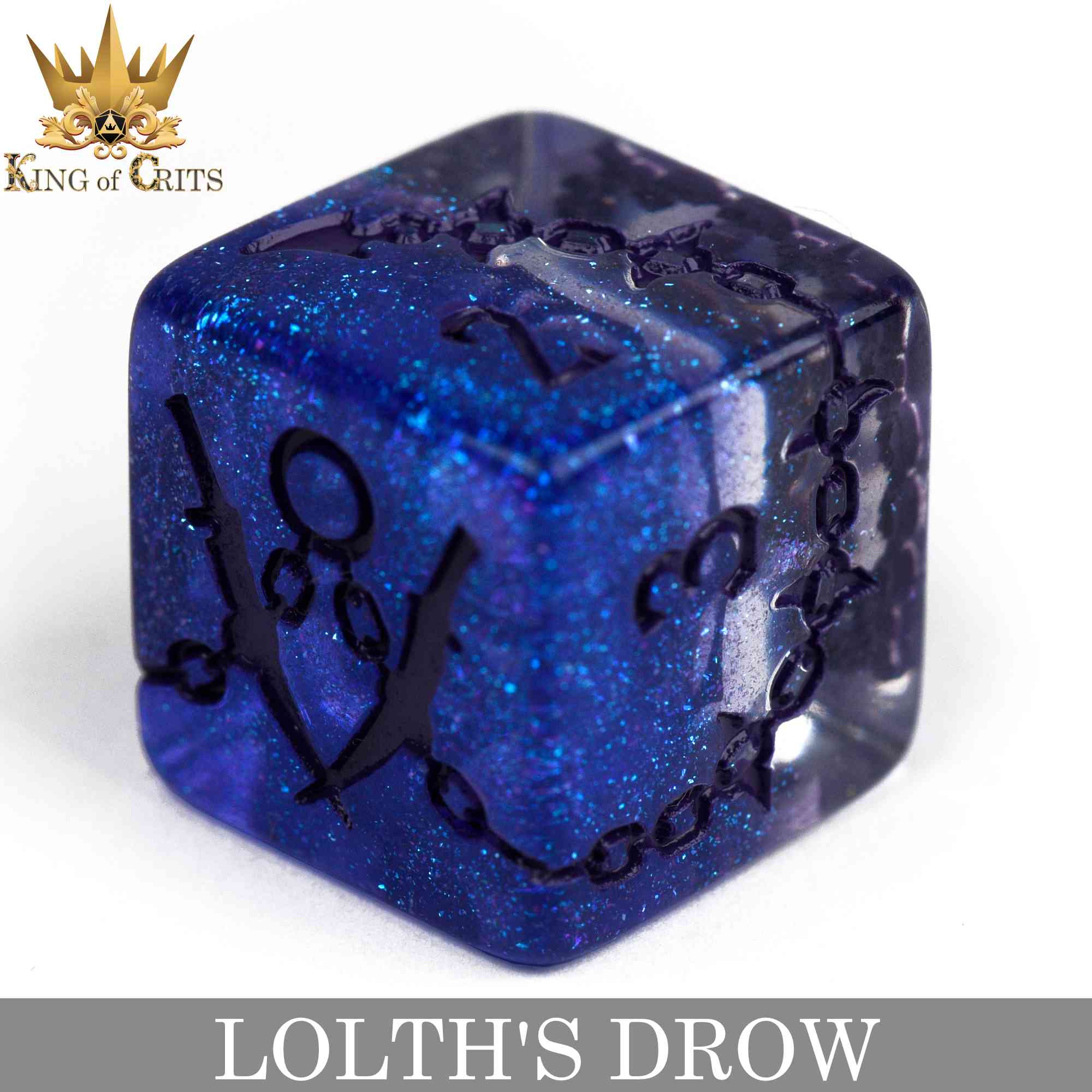 Lolth's Drow - 11 Dice Set