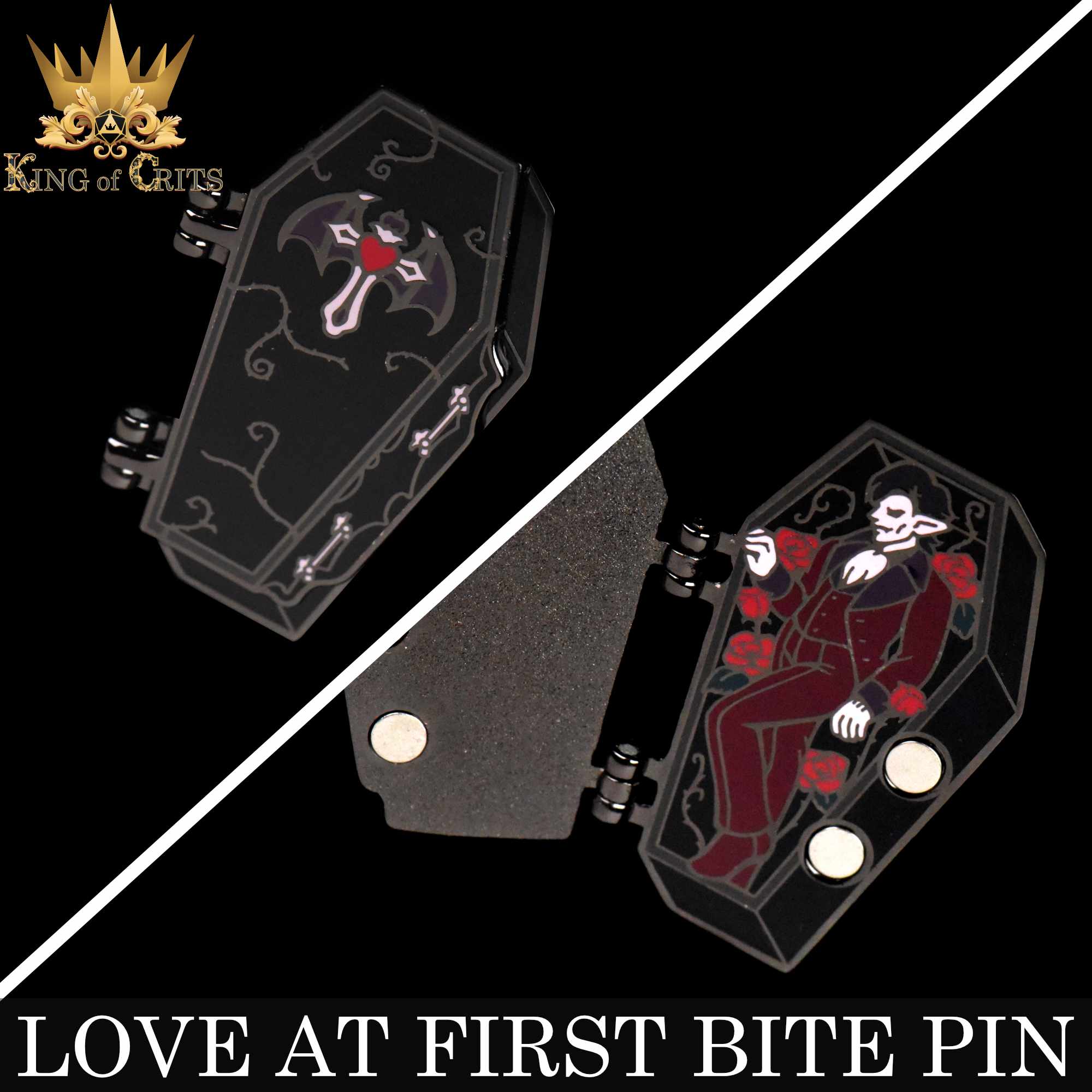 Love at First Bite (Enamel Pin)