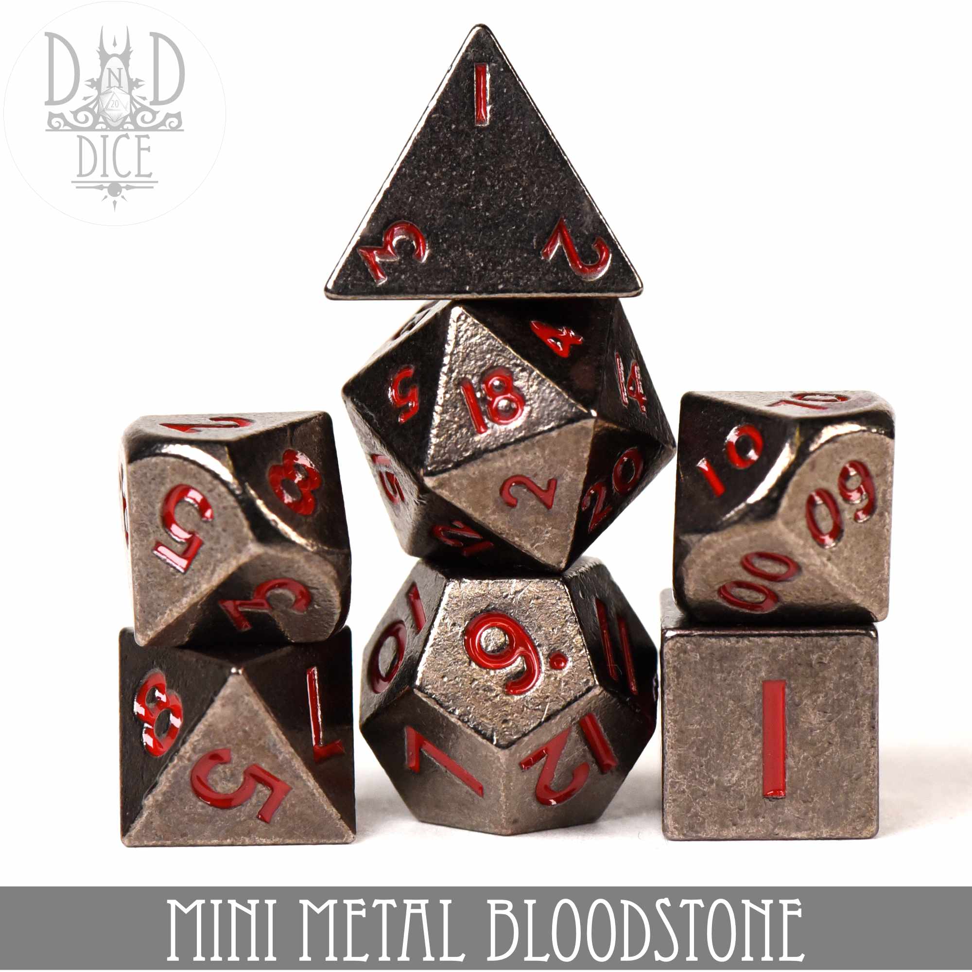 Mini Metal Bloodstone (10mm)