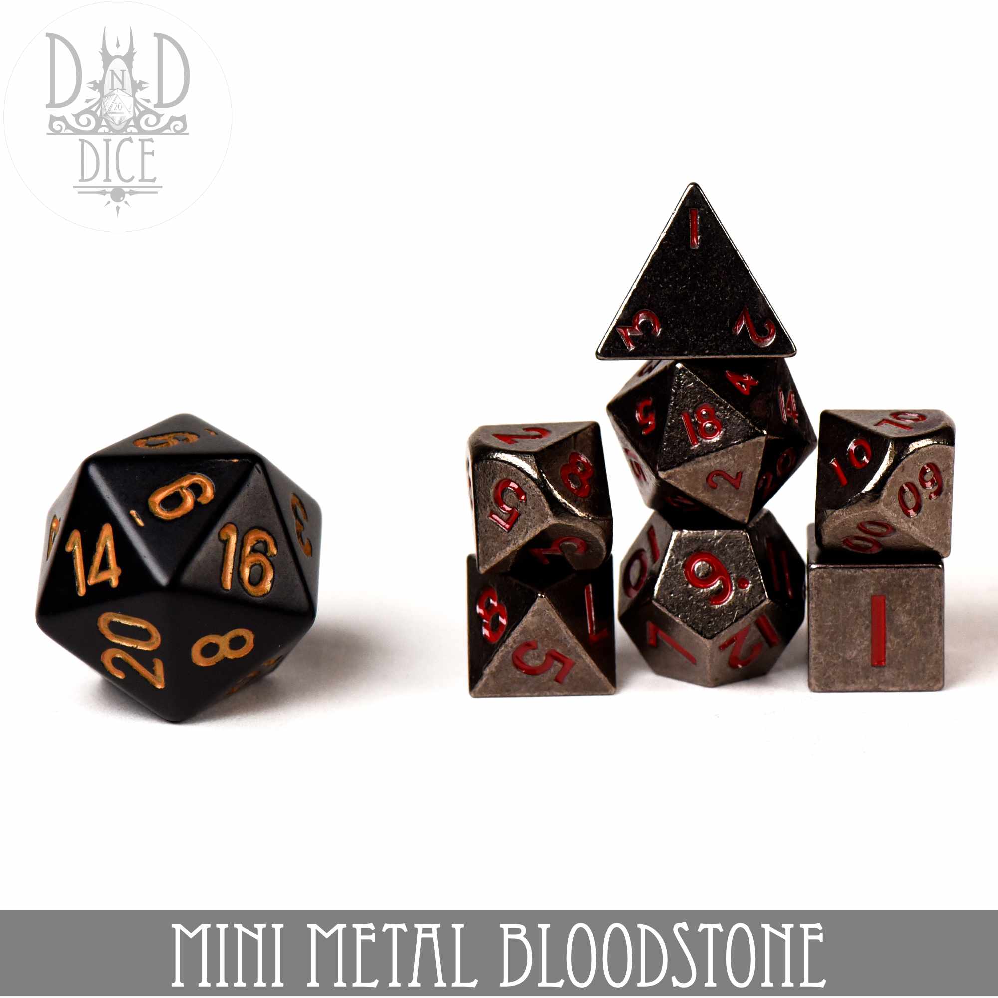 Mini Metal Bloodstone (10mm)