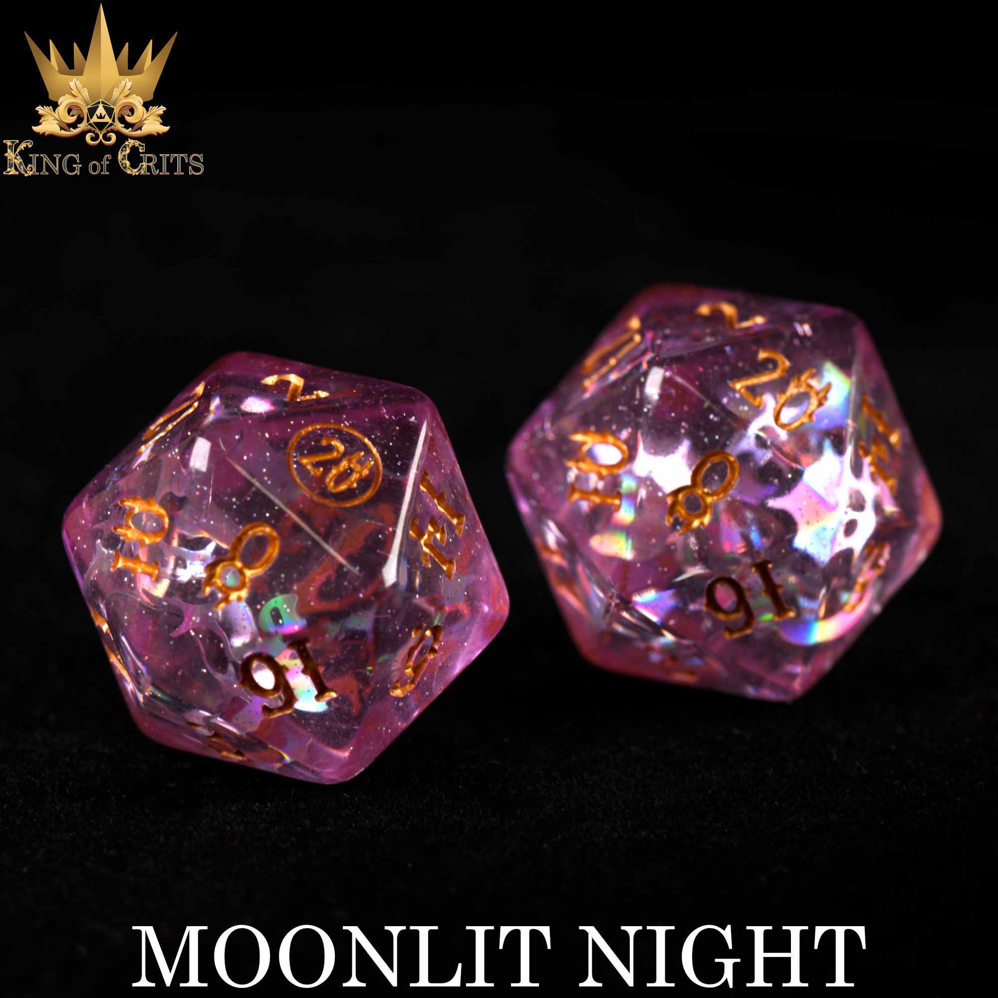 Moonlit Night - 12 Dice Set