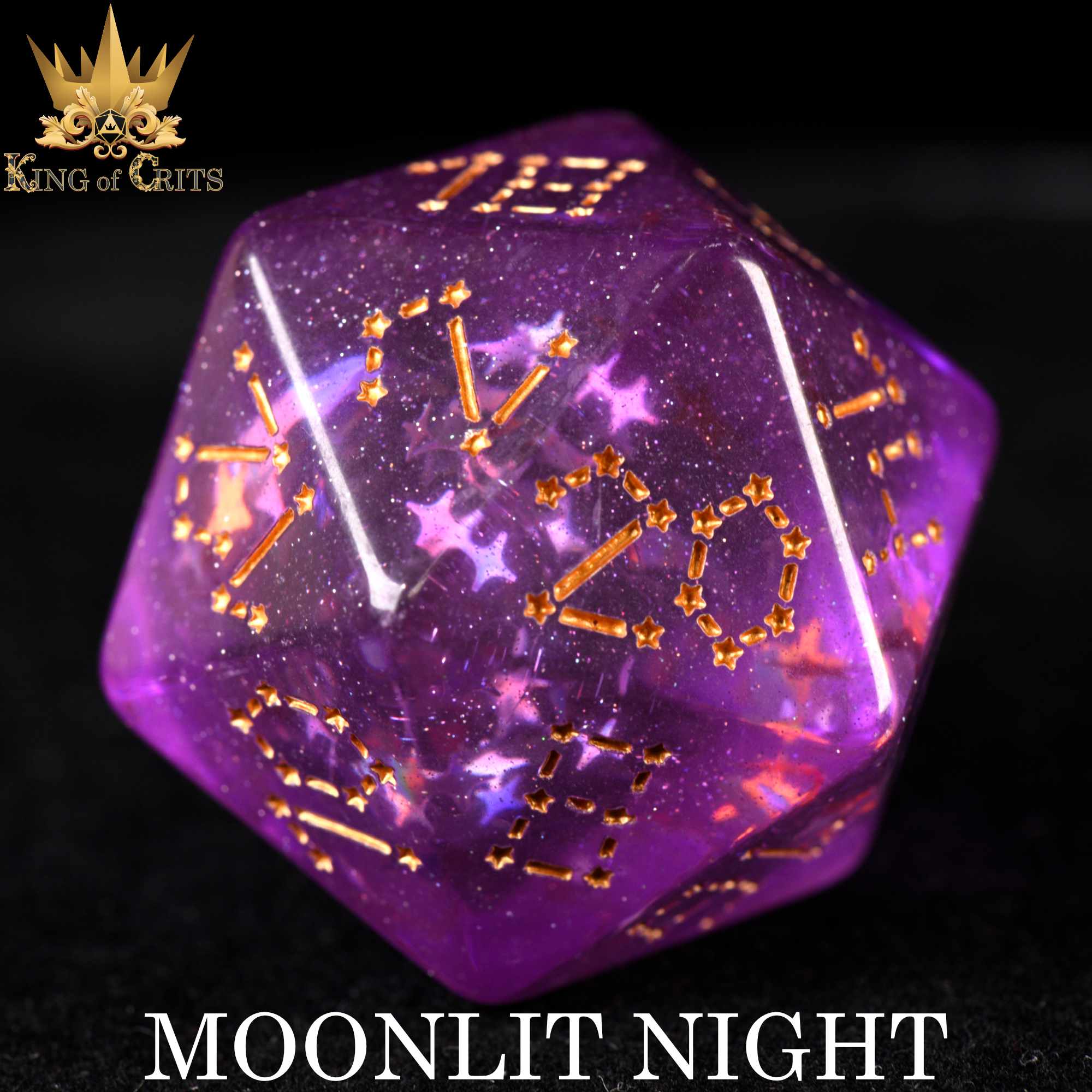 Moonlit Night - 12 Dice Set