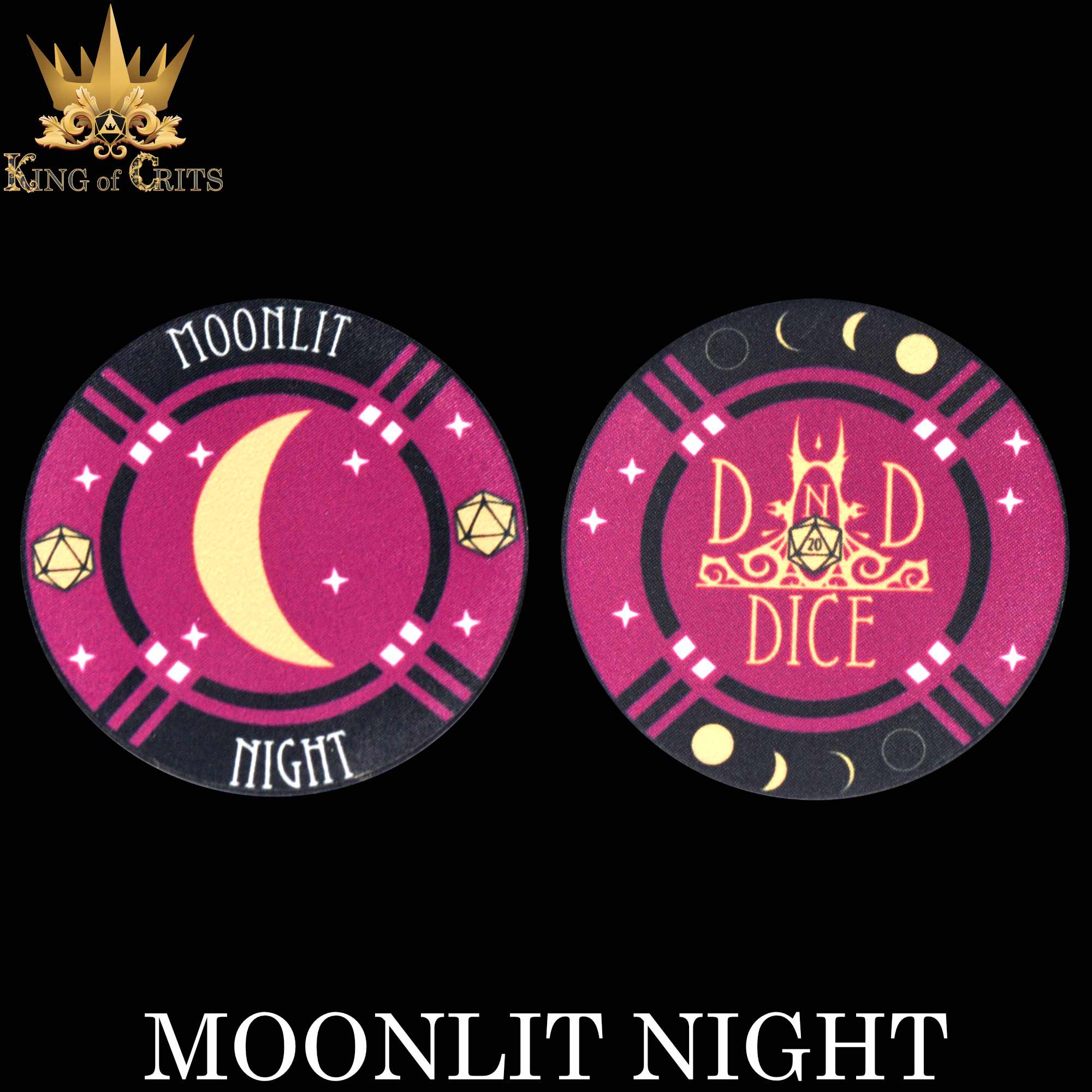 Moonlit Night - 12 Dice Set