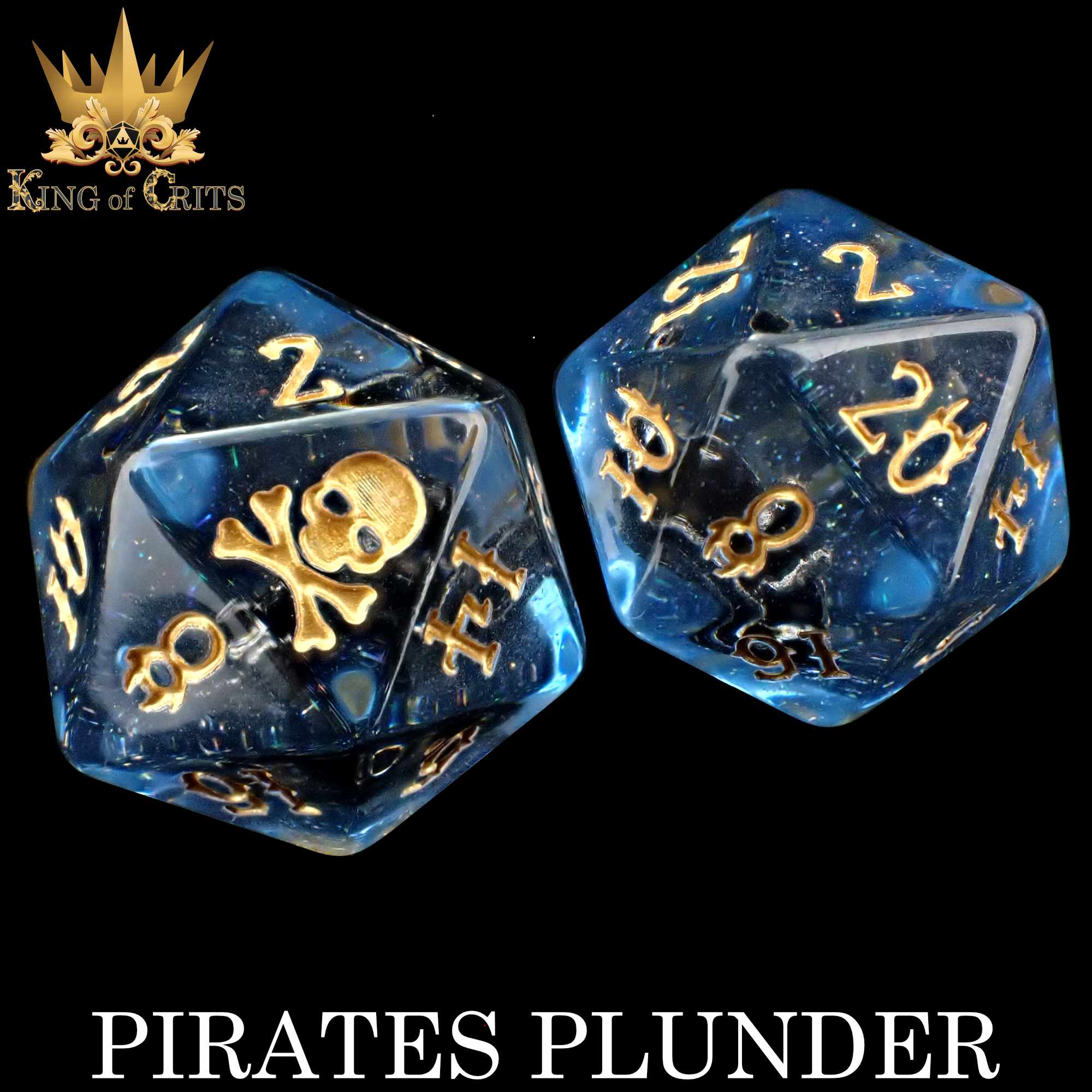 Pirates Plunder - 11 Dice Set