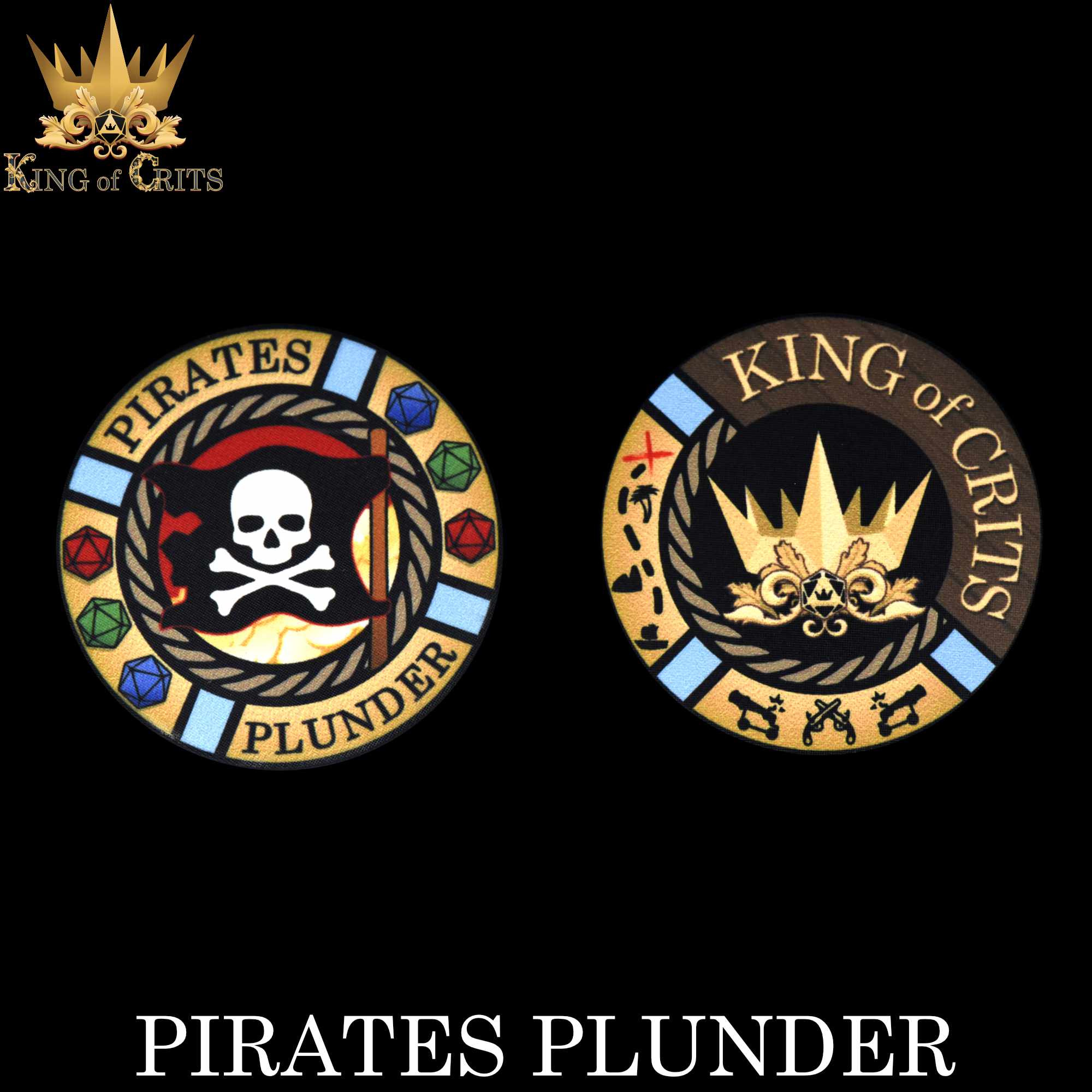 Pirates Plunder - 11 Dice Set