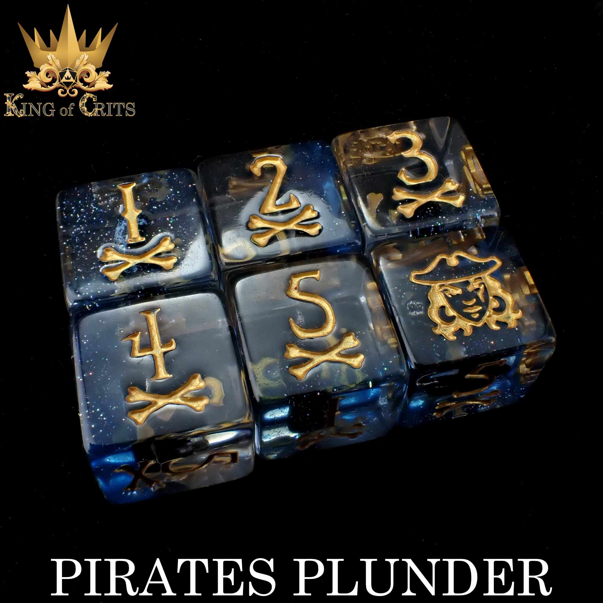 Pirates Plunder - 11 Dice Set