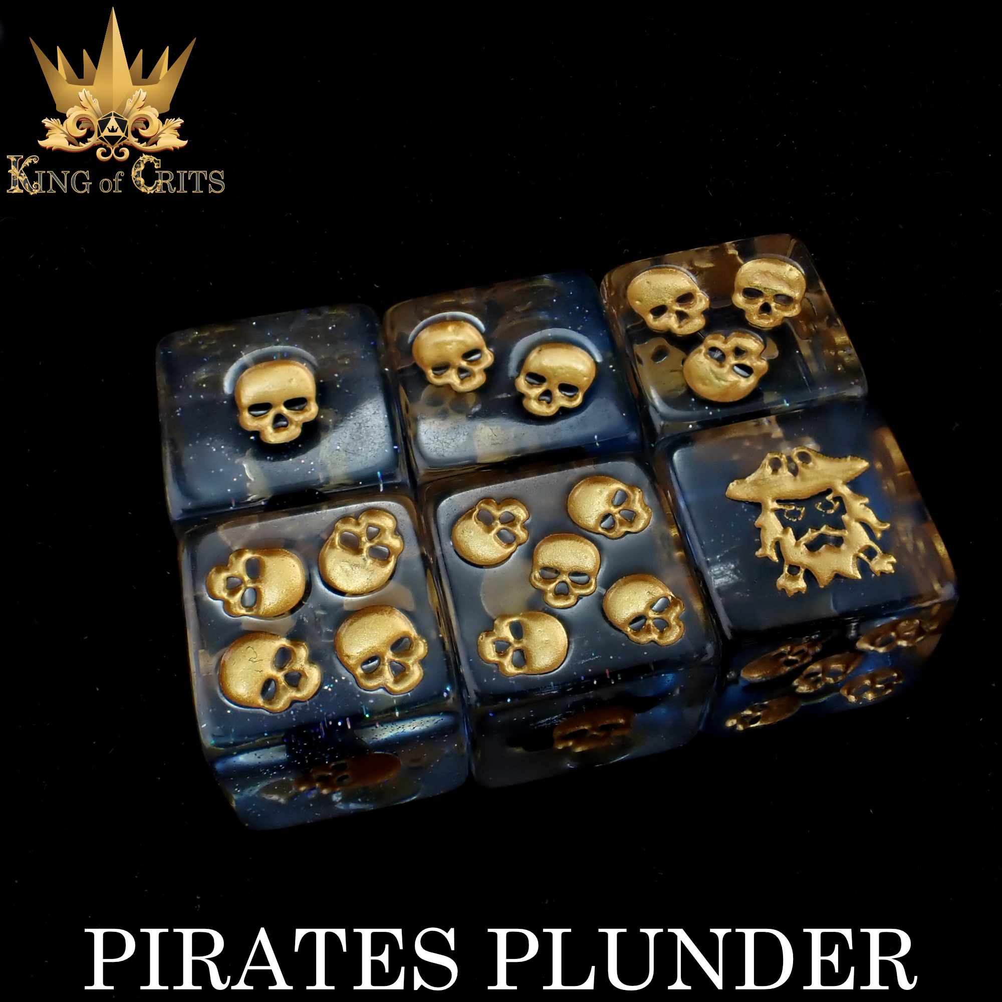 Pirates Plunder - 11 Dice Set