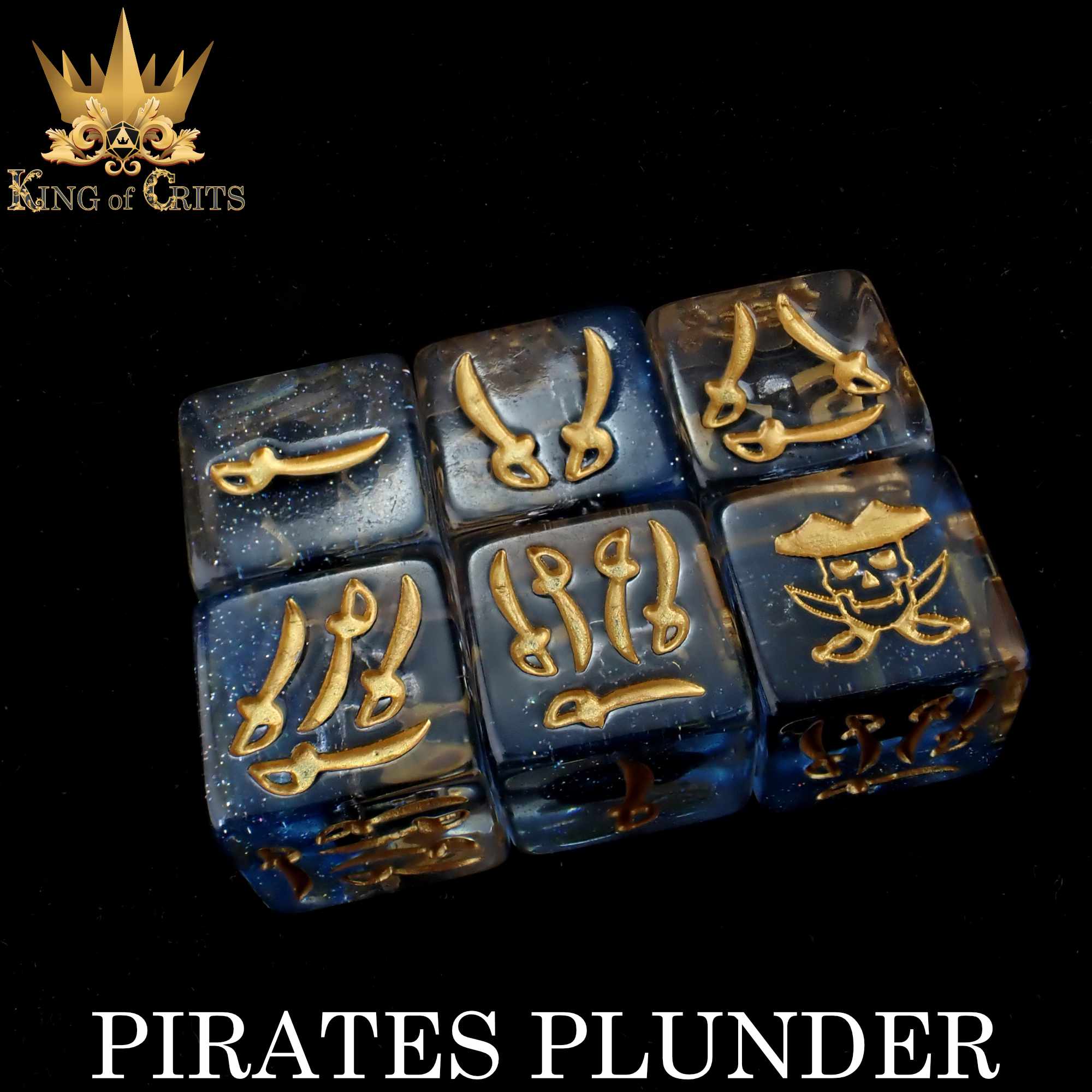 Pirates Plunder - 11 Dice Set