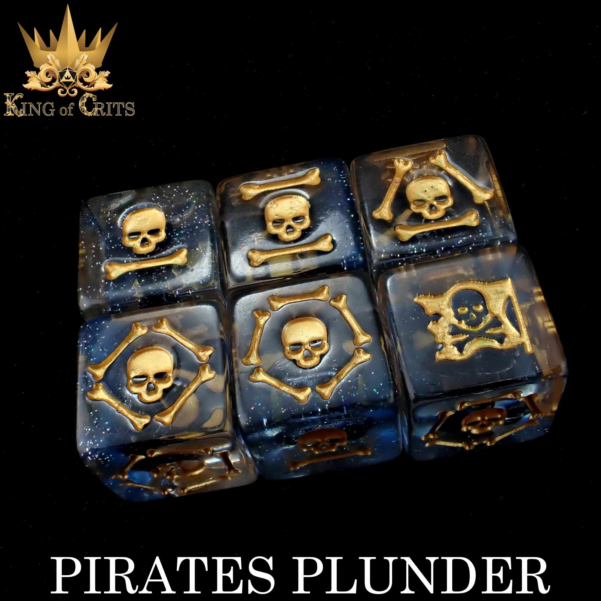 Pirates Plunder - 11 Dice Set