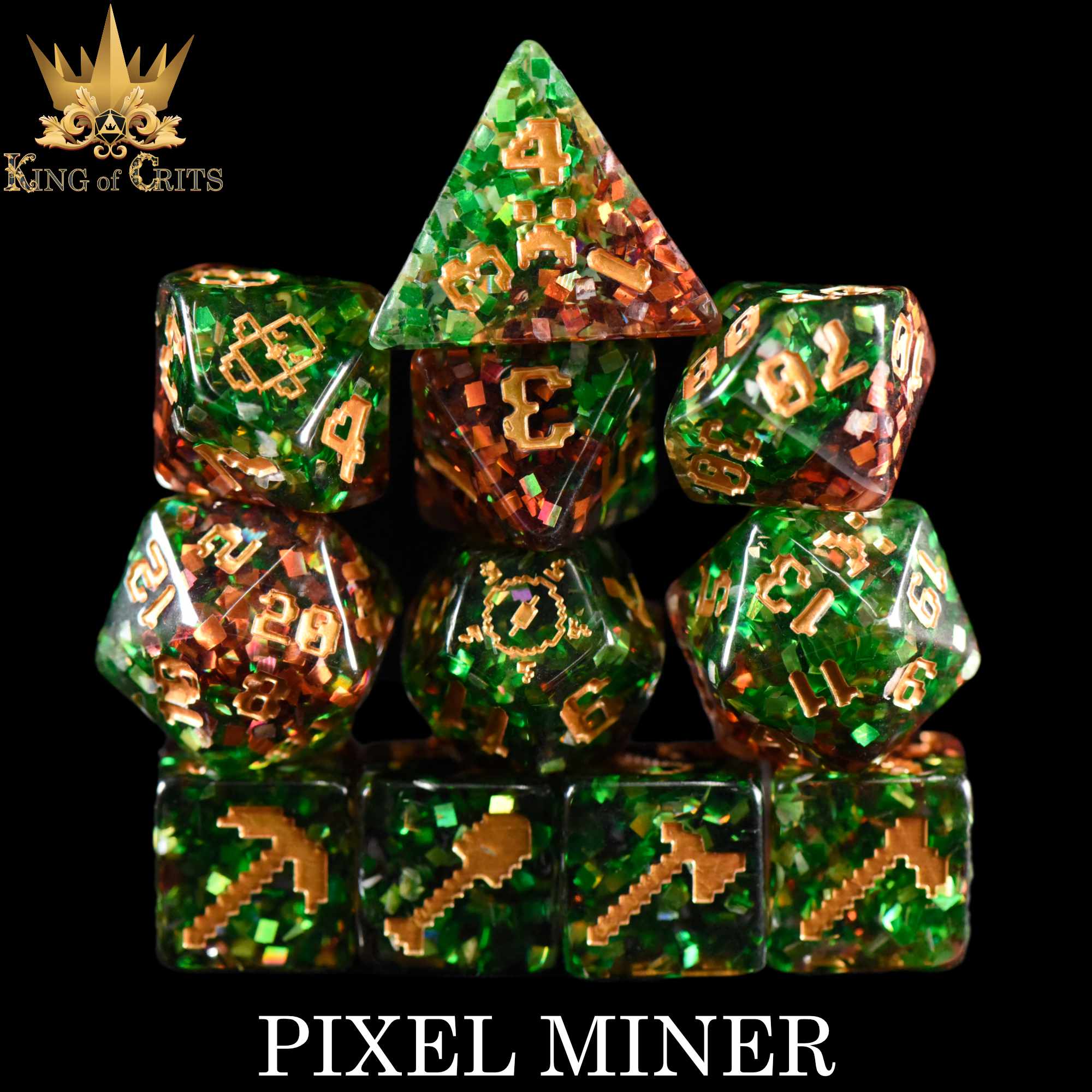 Pixel Miner - 11 Dice Set