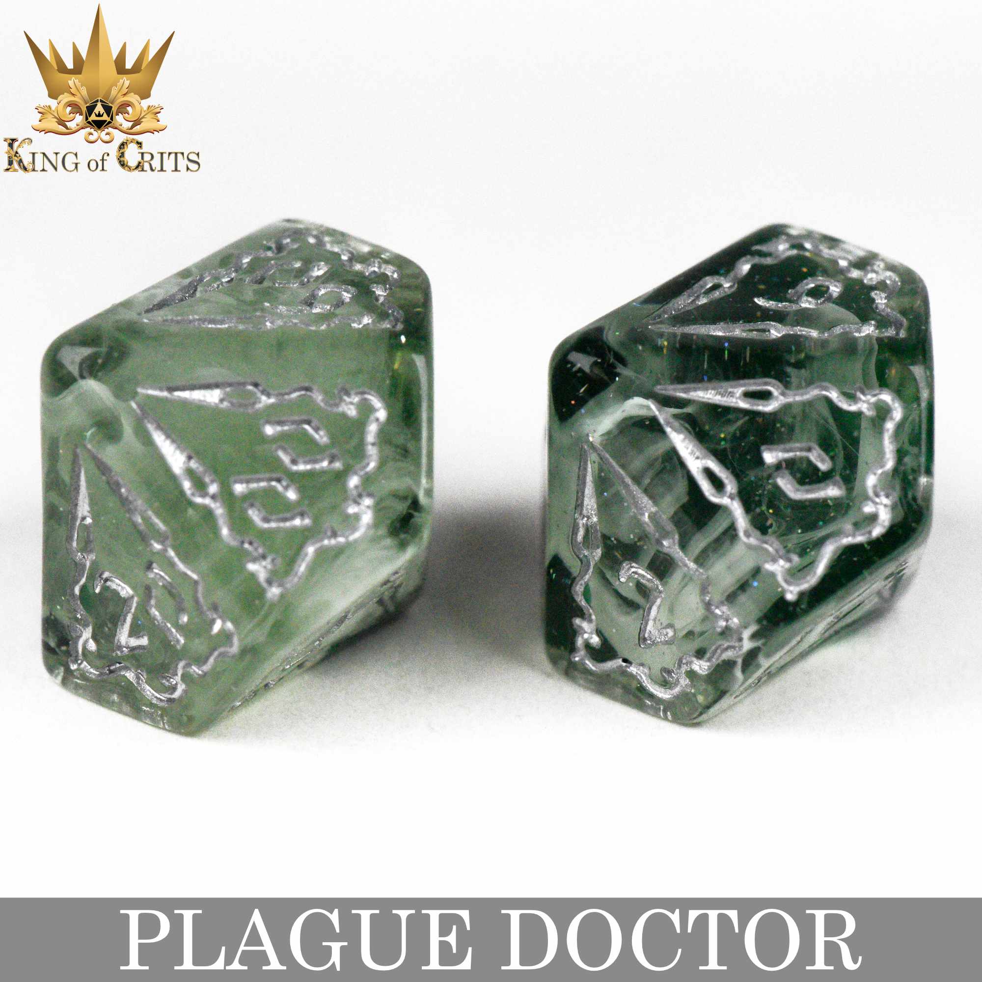 Plague Doctor - 11 Dice Set