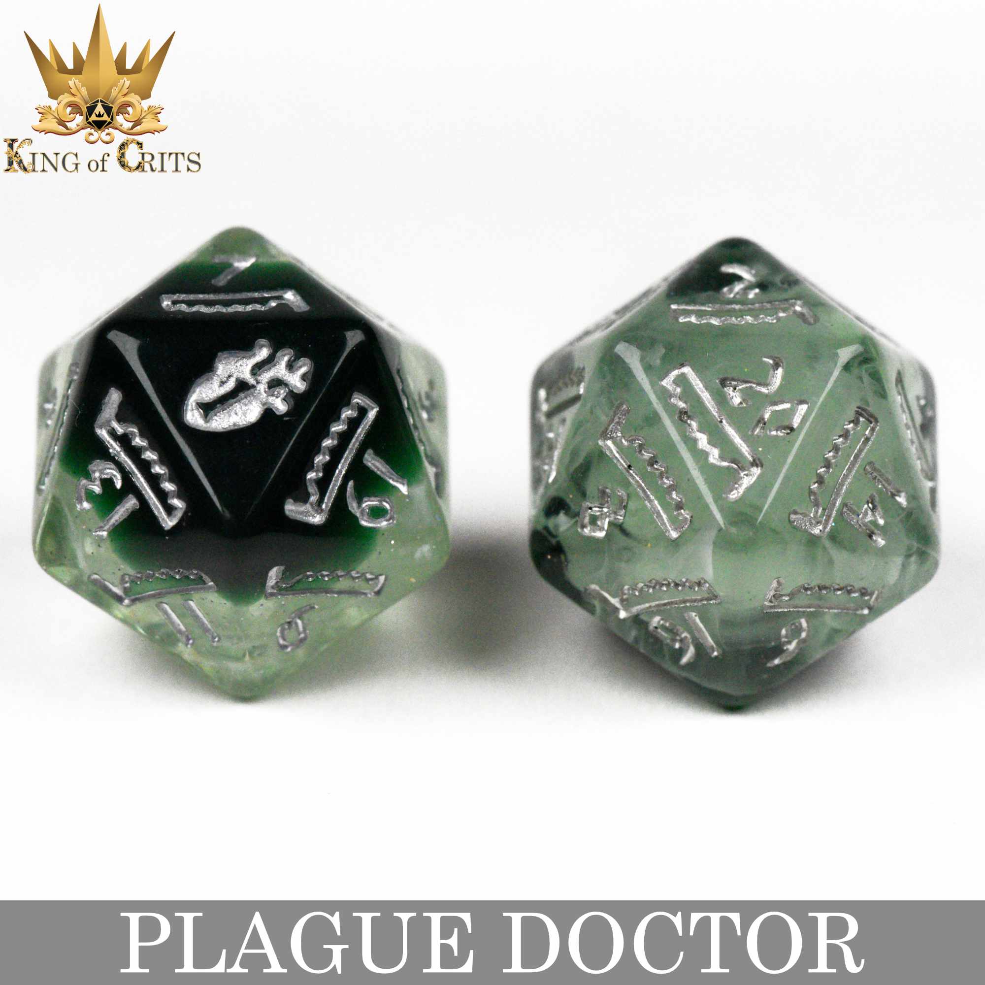 Plague Doctor - 11 Dice Set