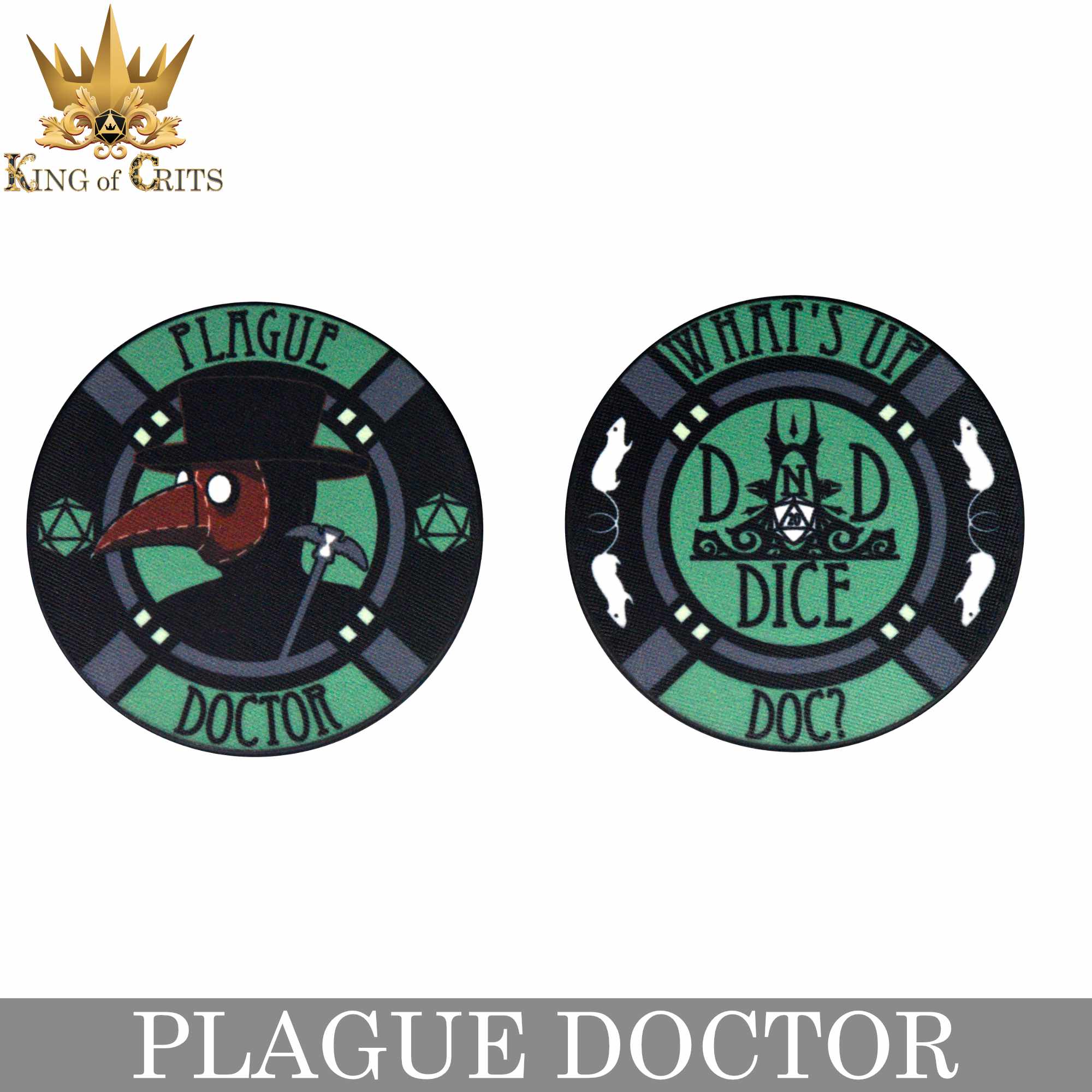 Plague Doctor - 11 Dice Set