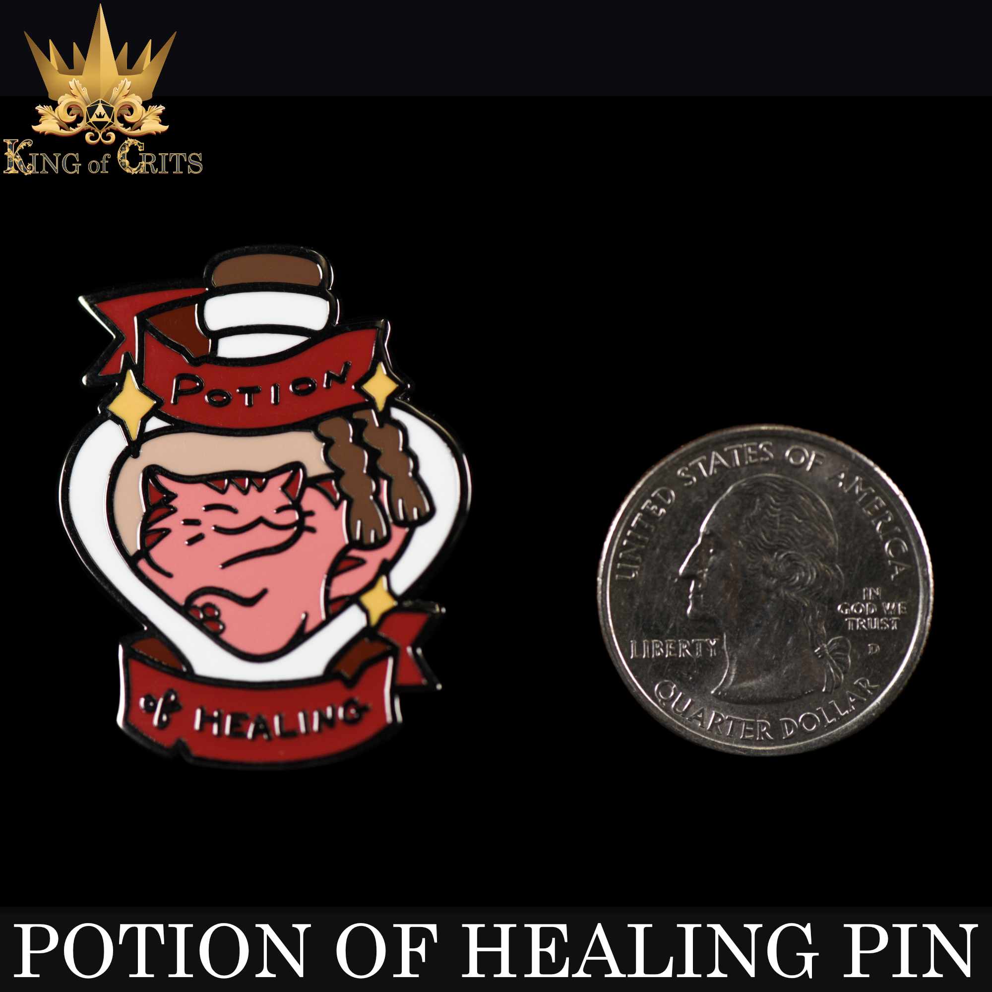 Potion of Healing (Enamel Pin)