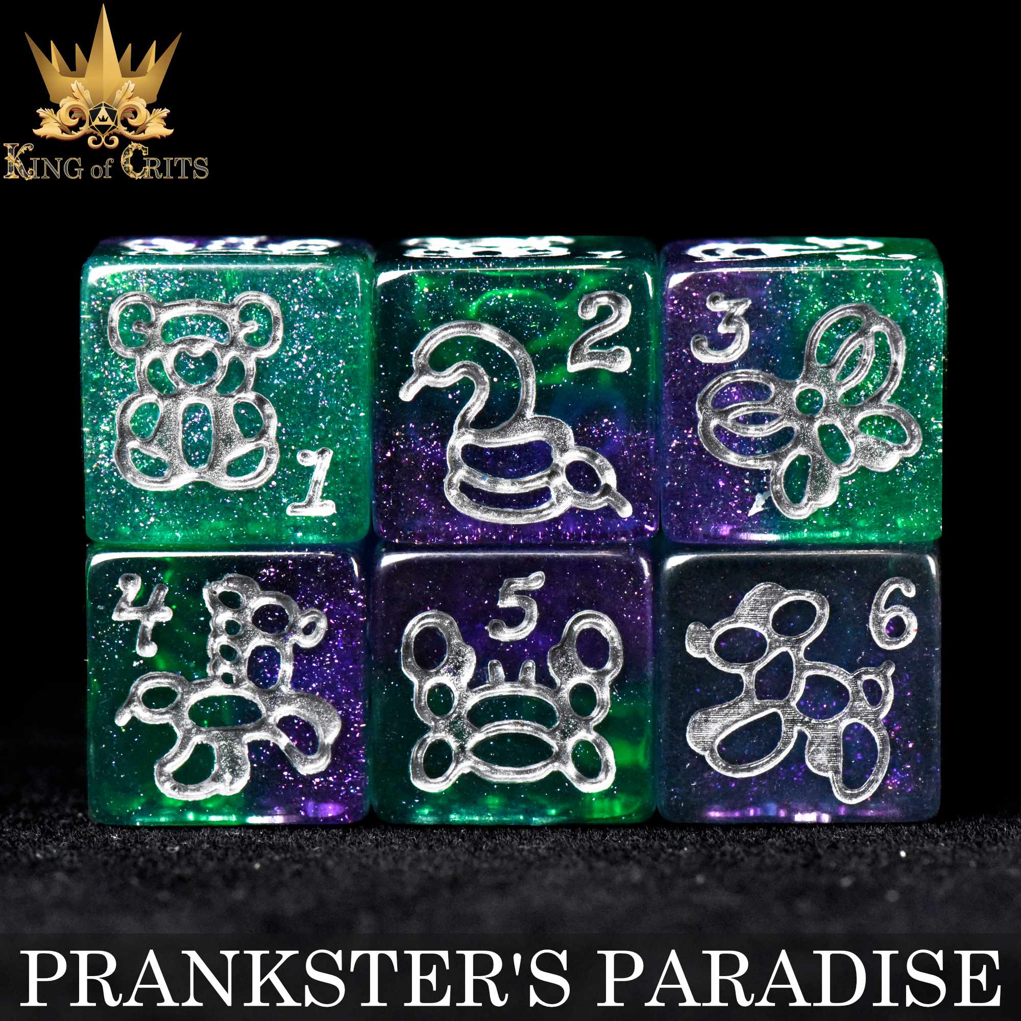 Prankster's Paradise - 11 Dice Set