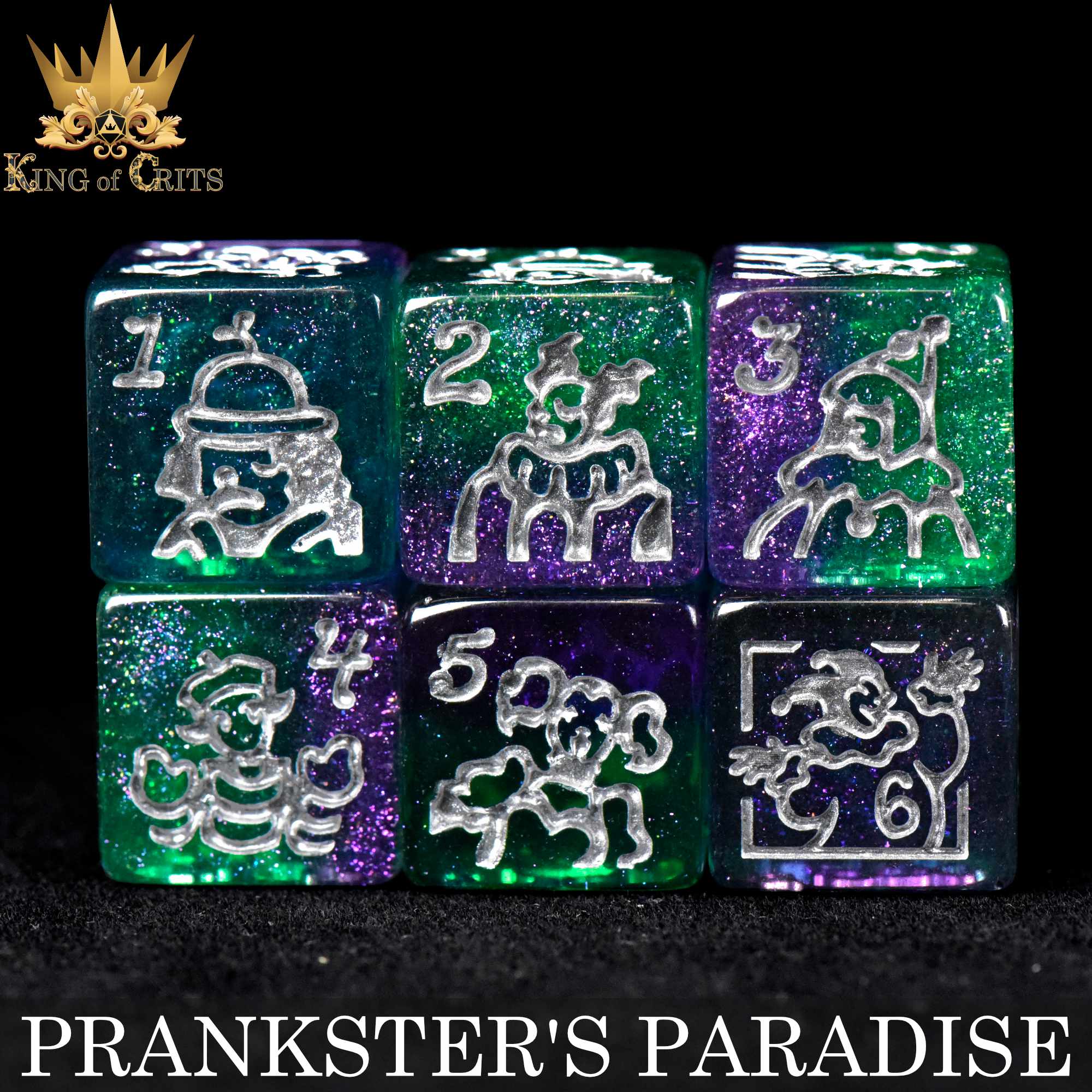 Prankster's Paradise - 11 Dice Set