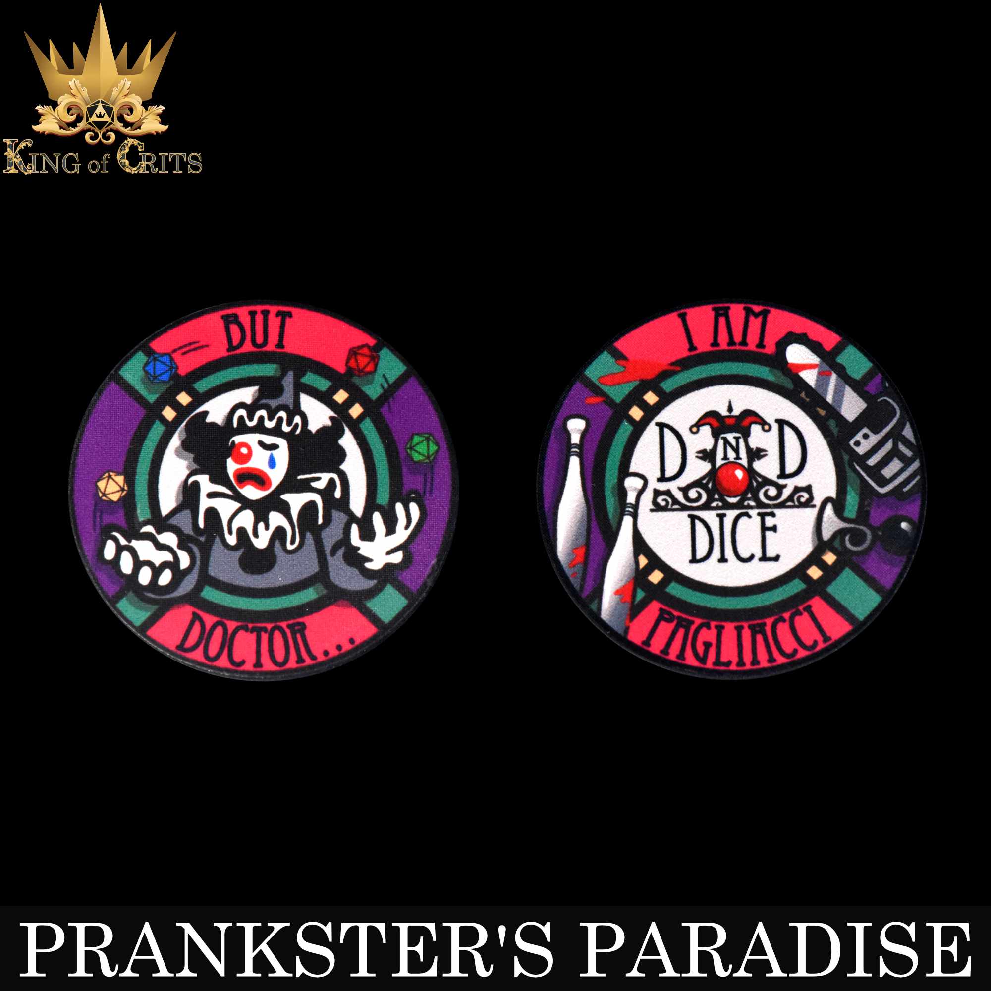 Prankster's Paradise - 11 Dice Set