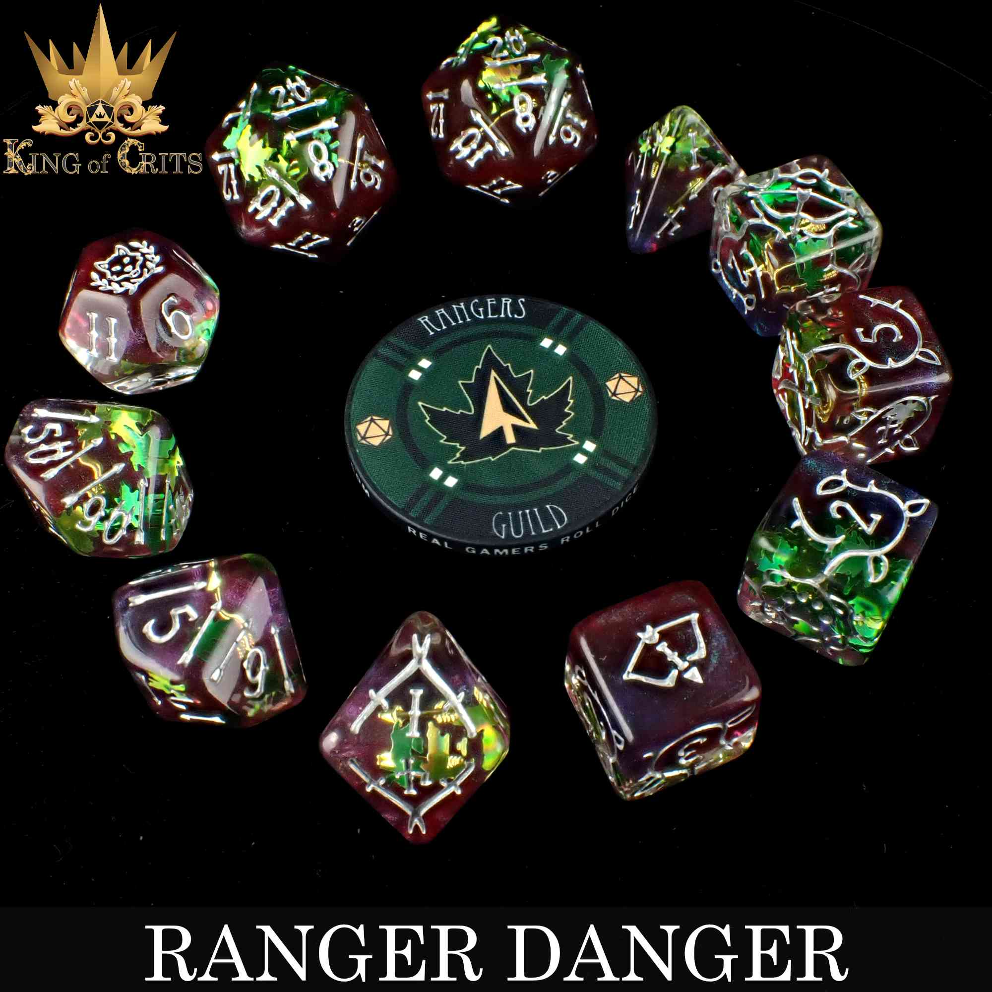 Ranger Danger - 11 Dice Set