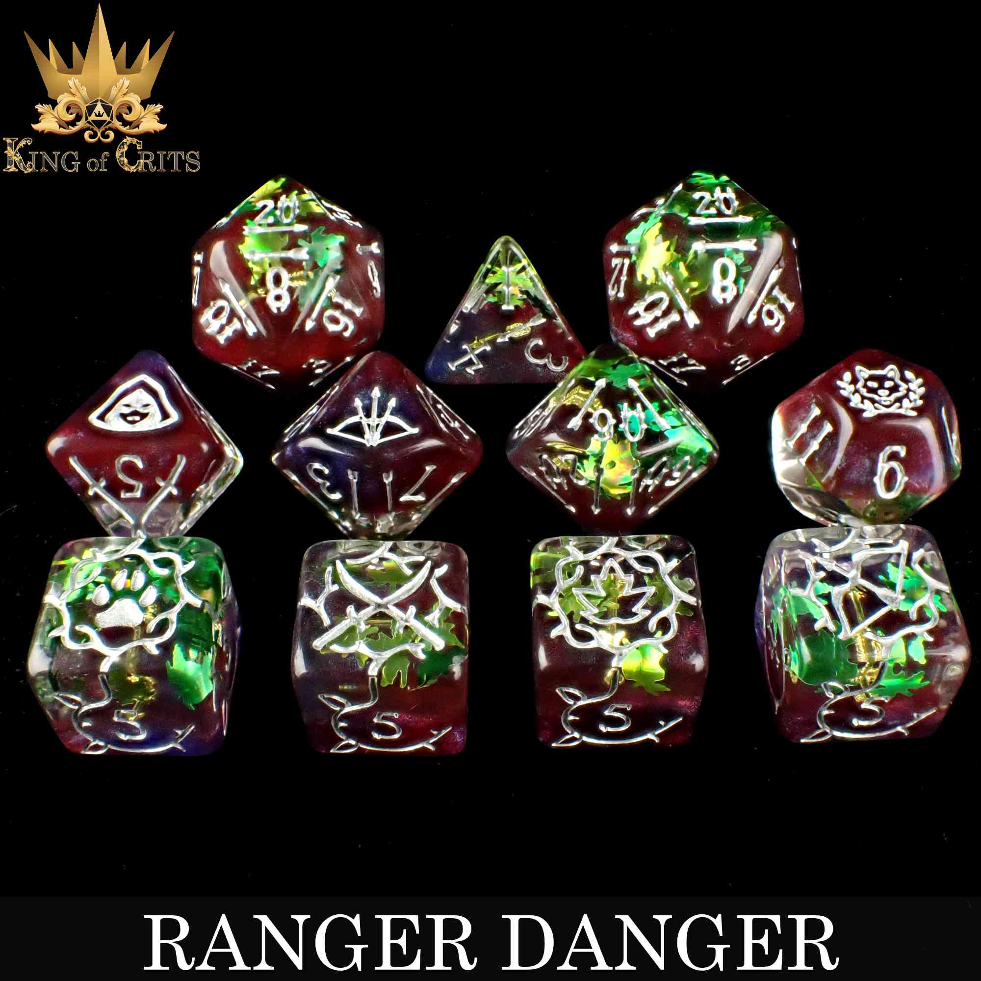 Ranger Danger - 11 Dice Set