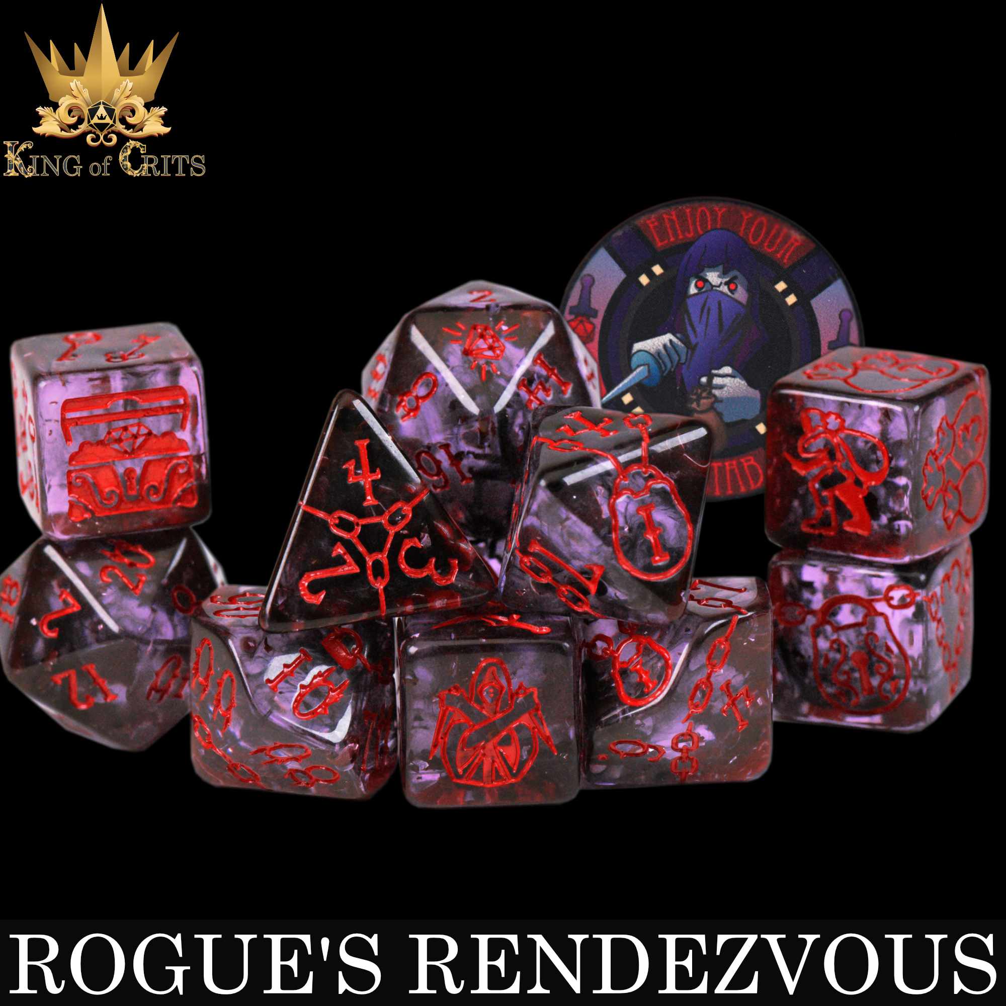 Rogue's Rendezvous - 11 Dice Set