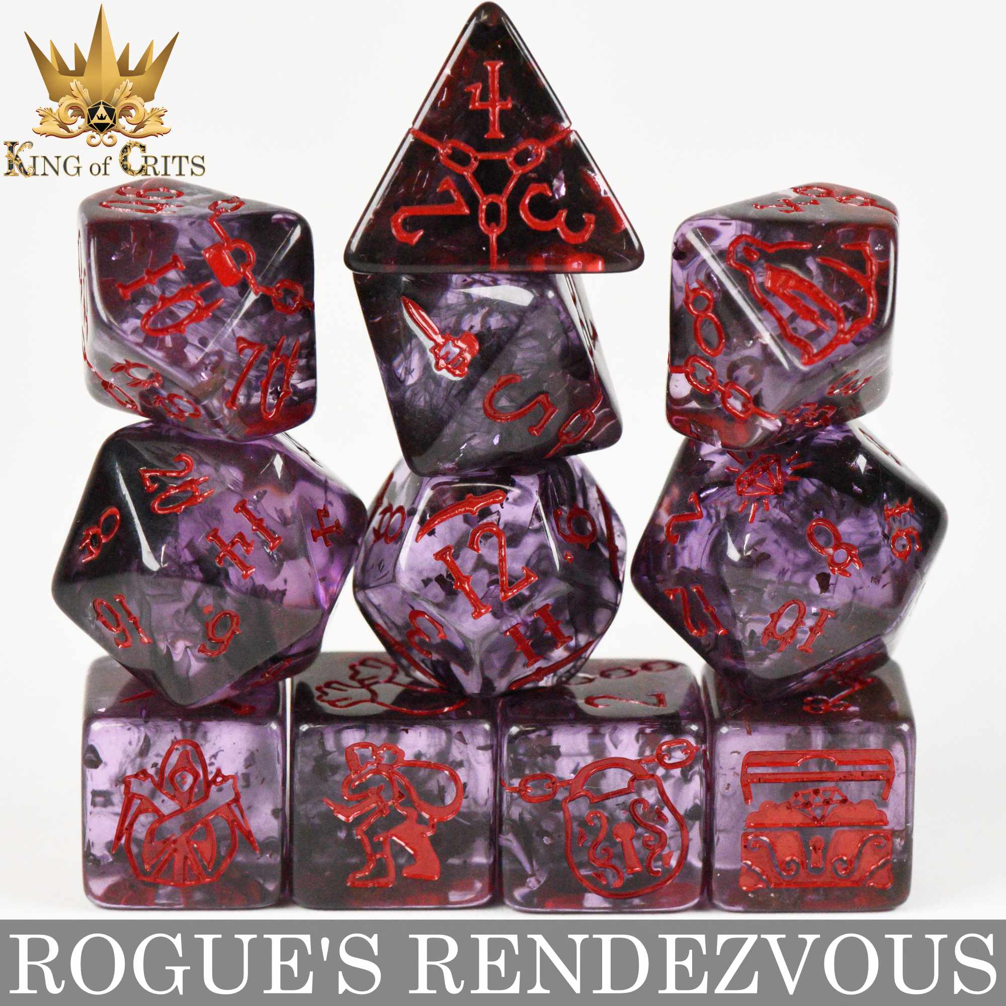 Rogue's Rendezvous - 11 Dice Set