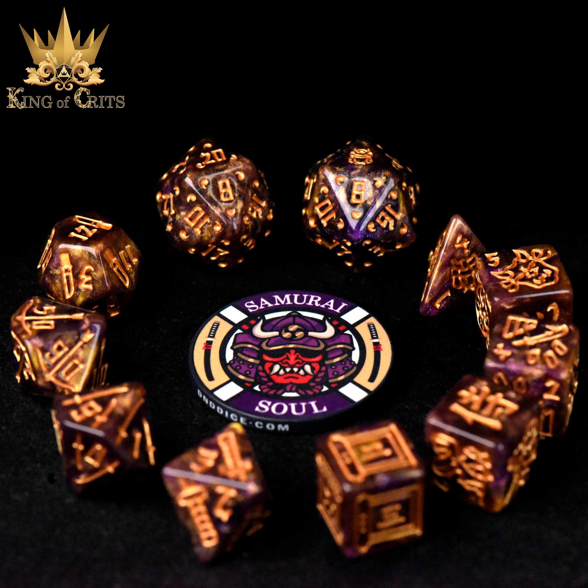 Samurai Soul - 11 Dice Set