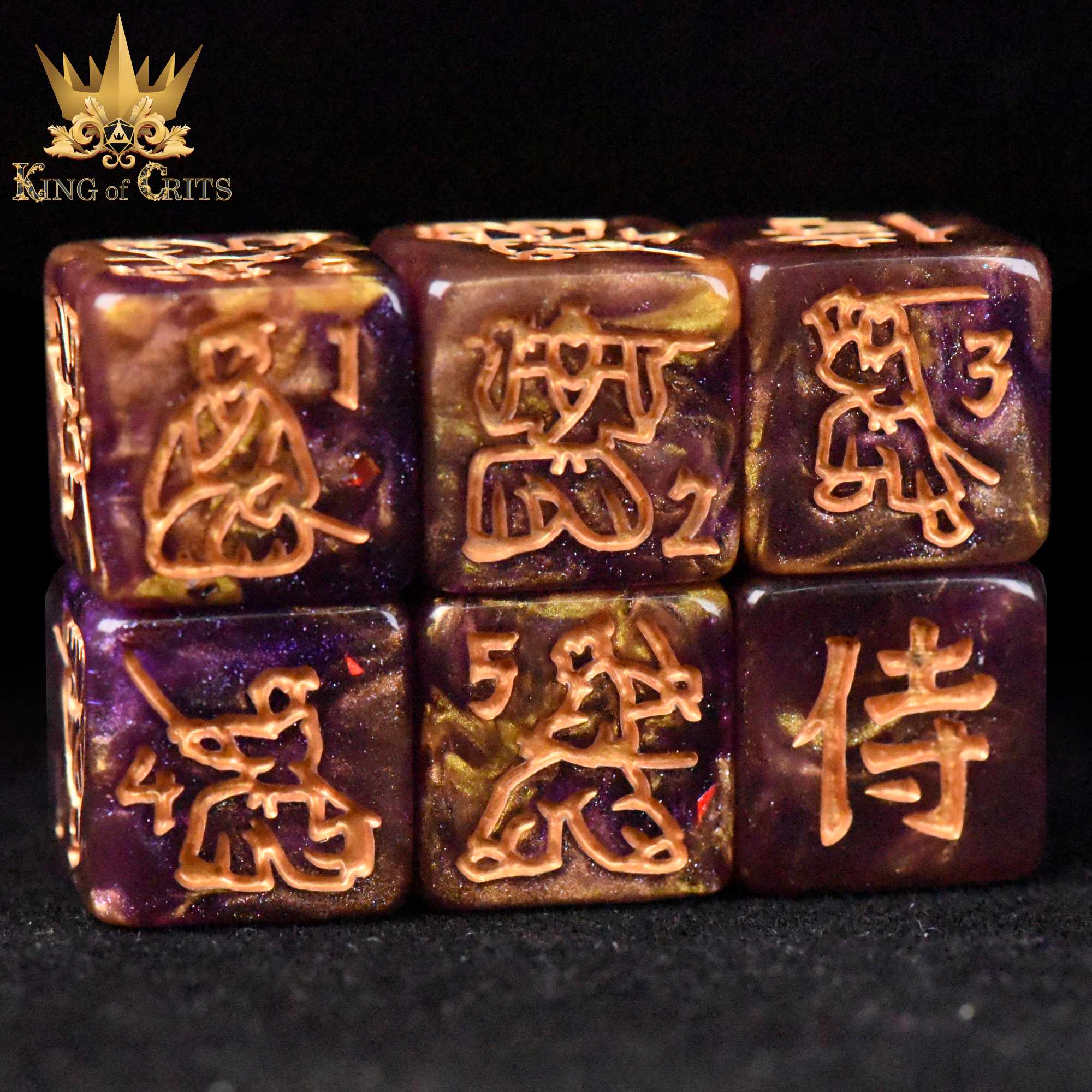 Samurai Soul - 11 Dice Set