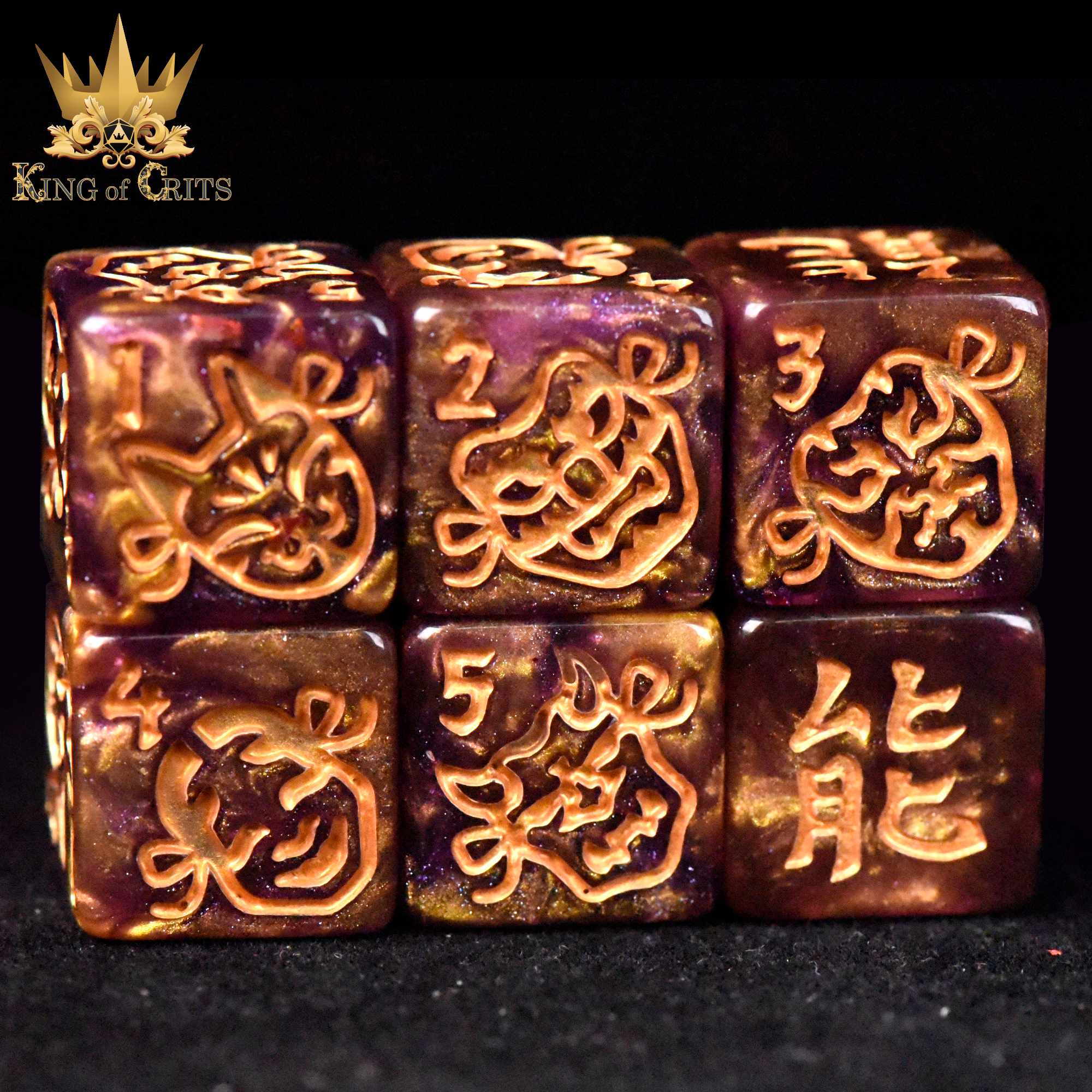 Samurai Soul - 11 Dice Set