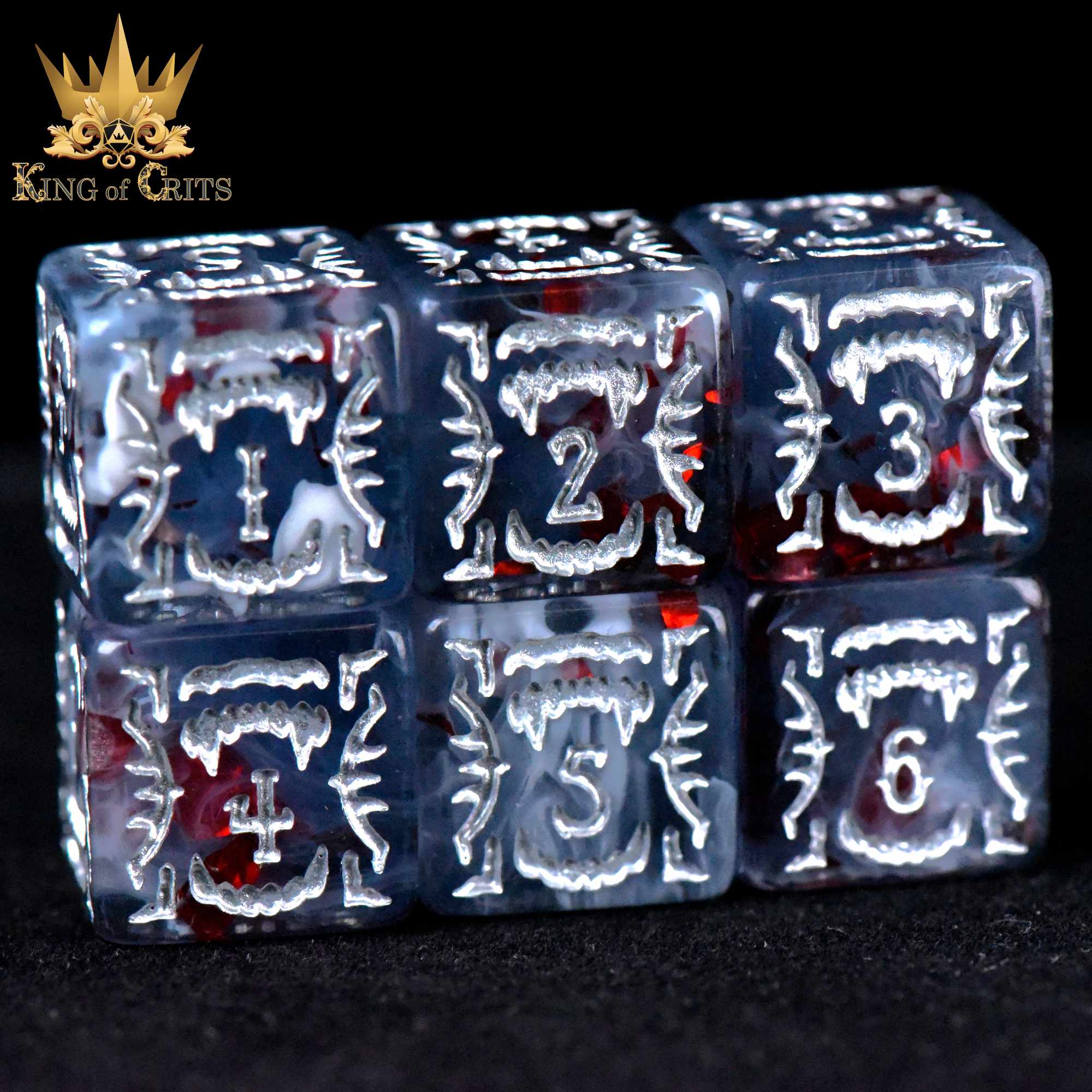 Vampiric Bloodline - 11 Dice Set
