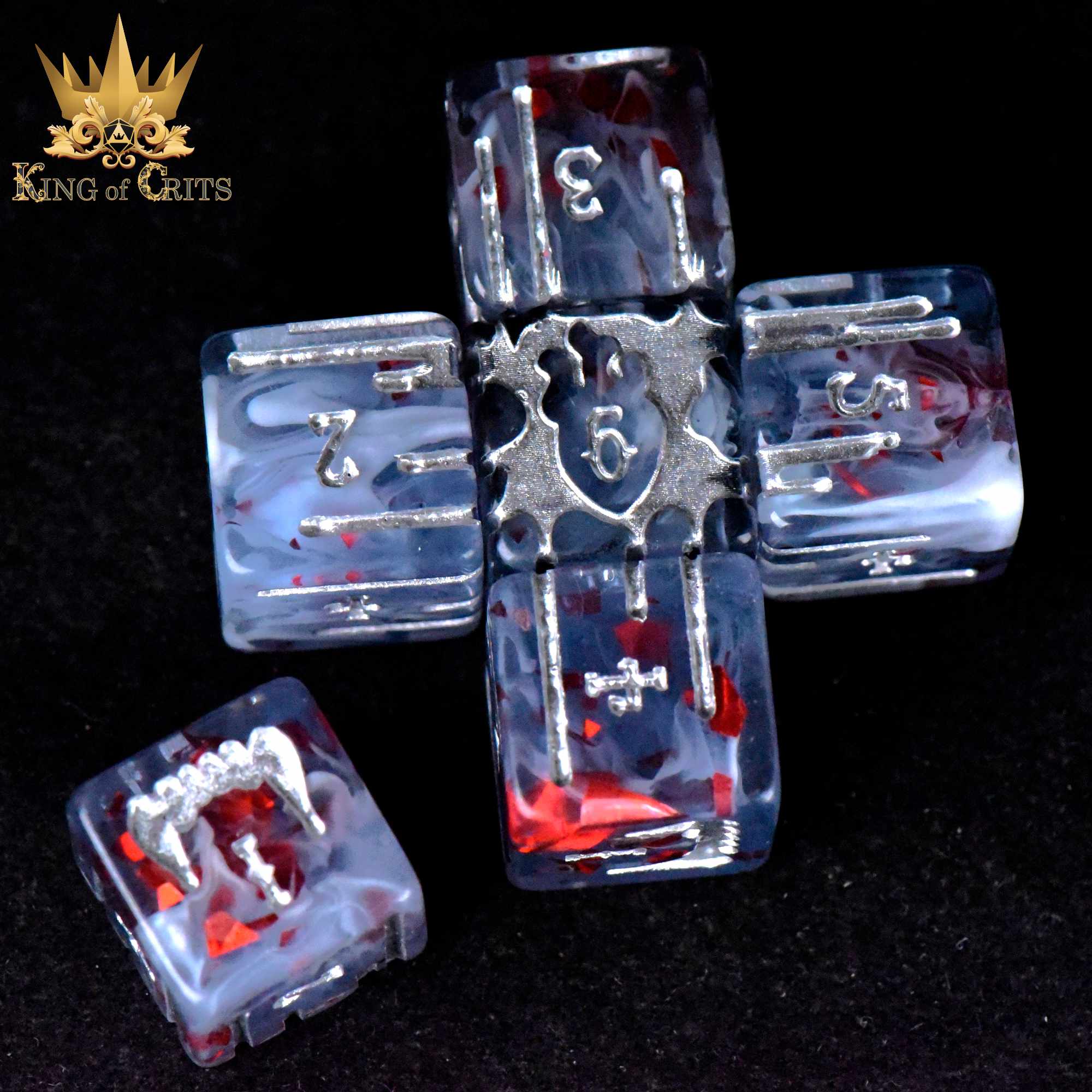 Vampiric Bloodline - 11 Dice Set