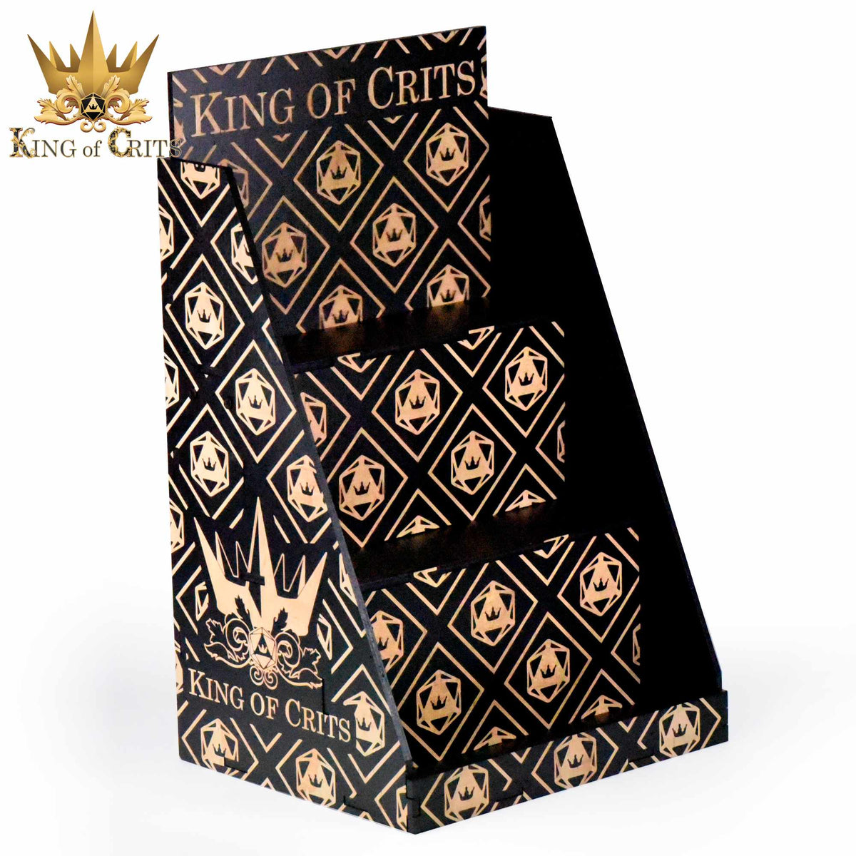 King of Crits Display Riser (Wood)