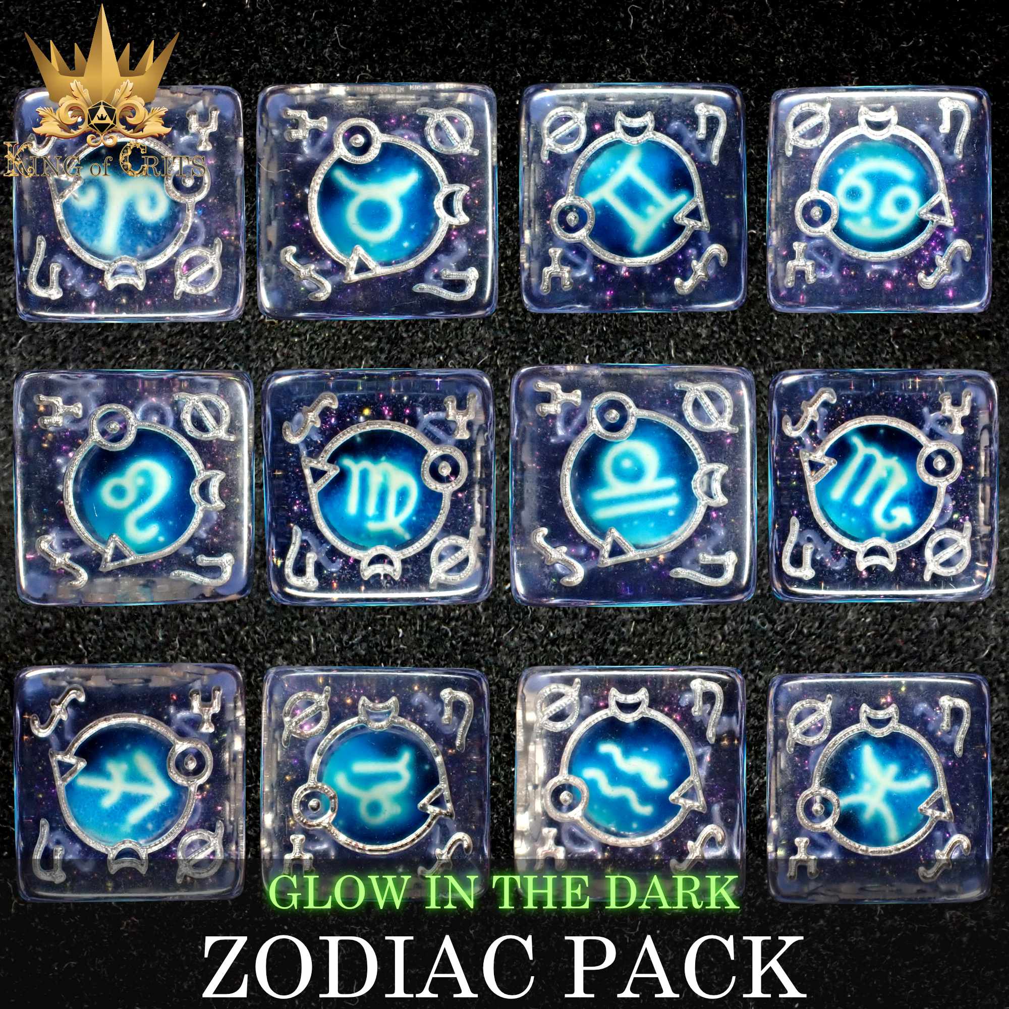 Zodiac Pack 12D6 Set (Gift Box)