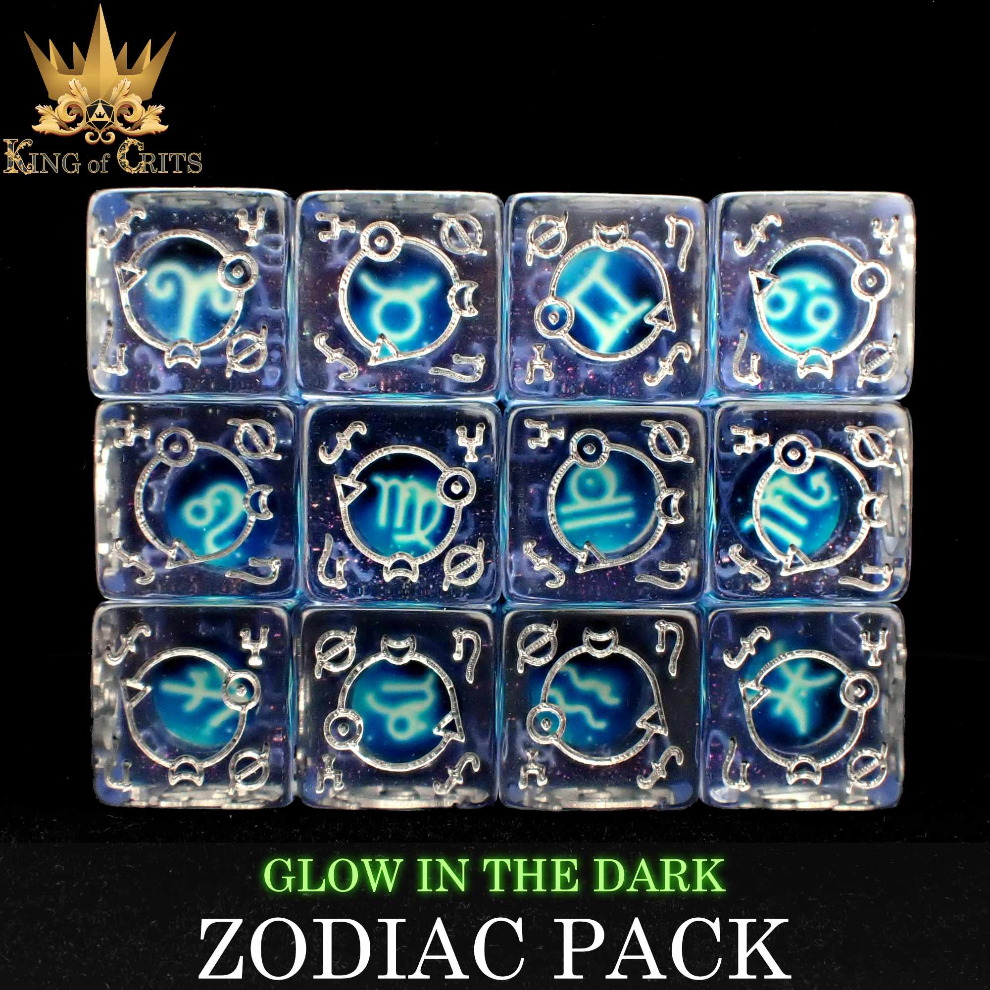 Zodiac Pack 12D6 Set (Gift Box)