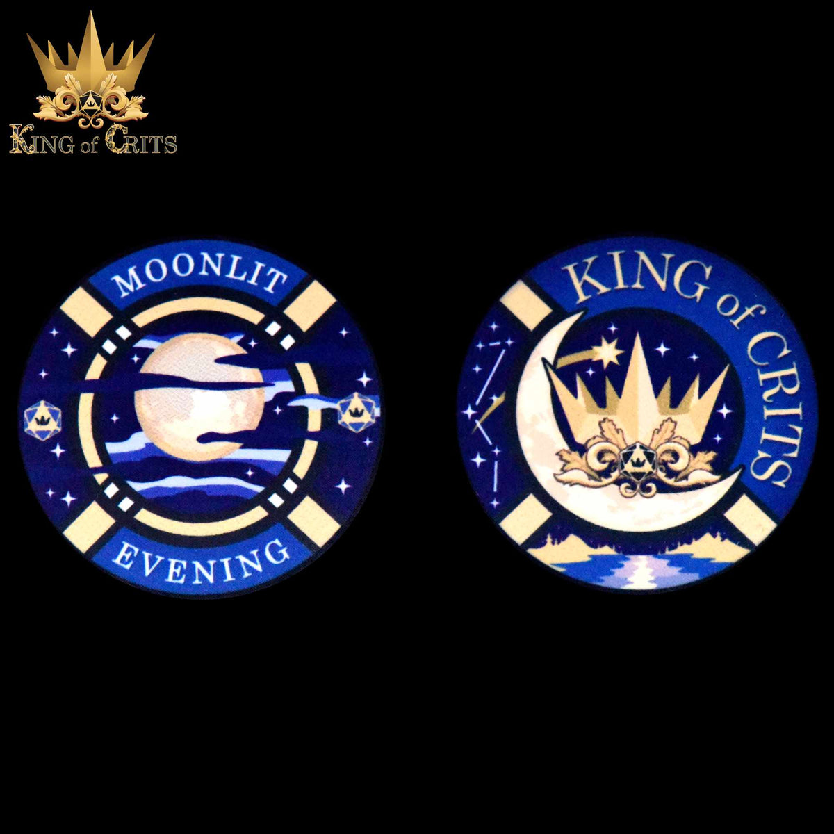 Moonlit Evening - 12 Dice Set