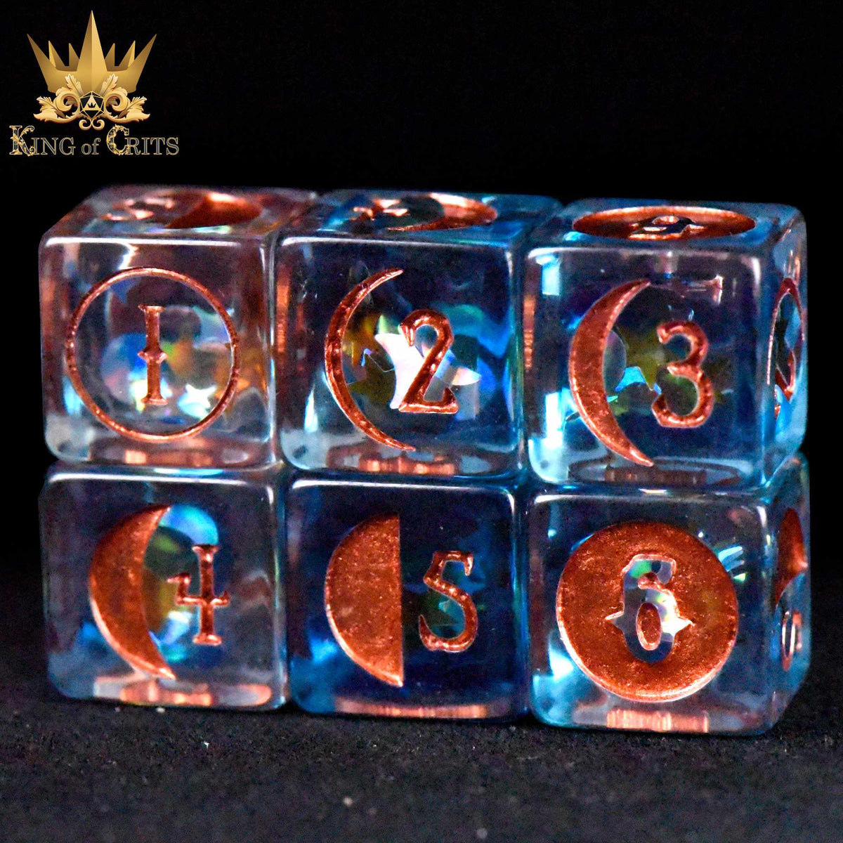 Moonlit Evening - 12 Dice Set