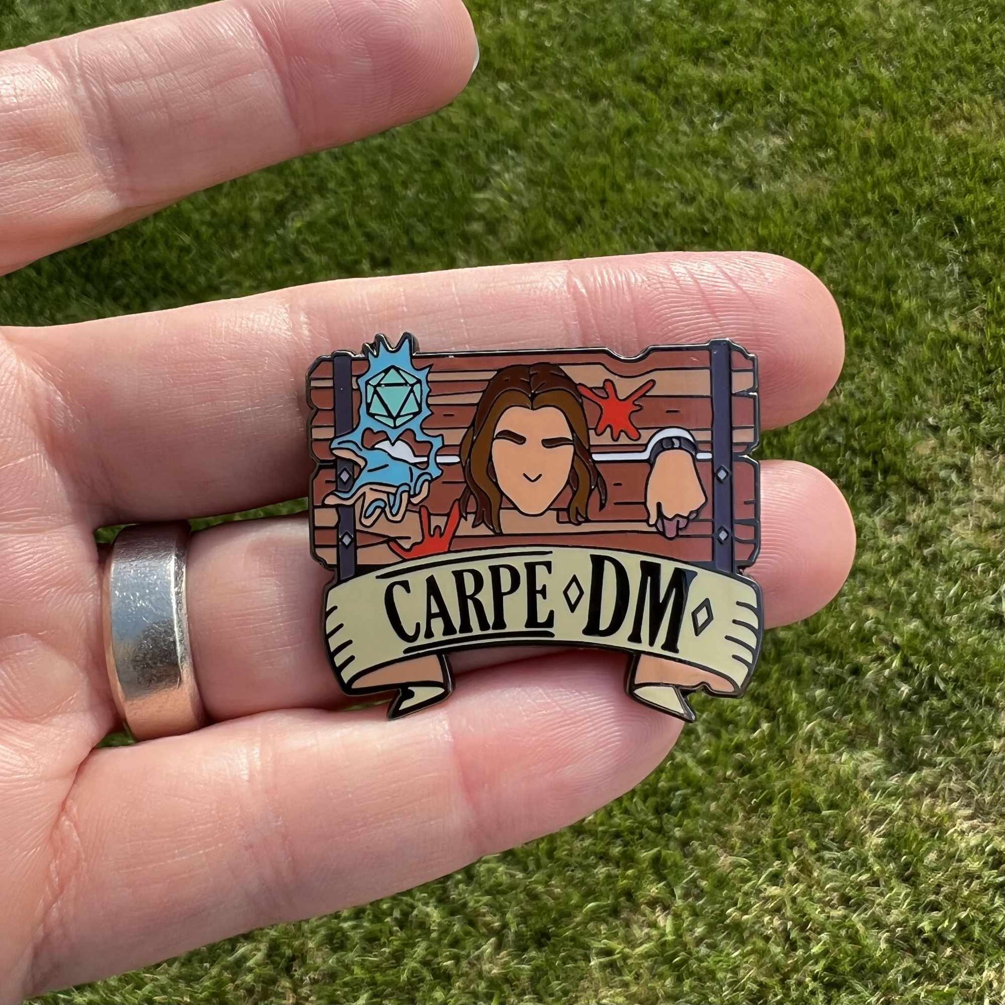 Carpe DM (Enamel Pin)