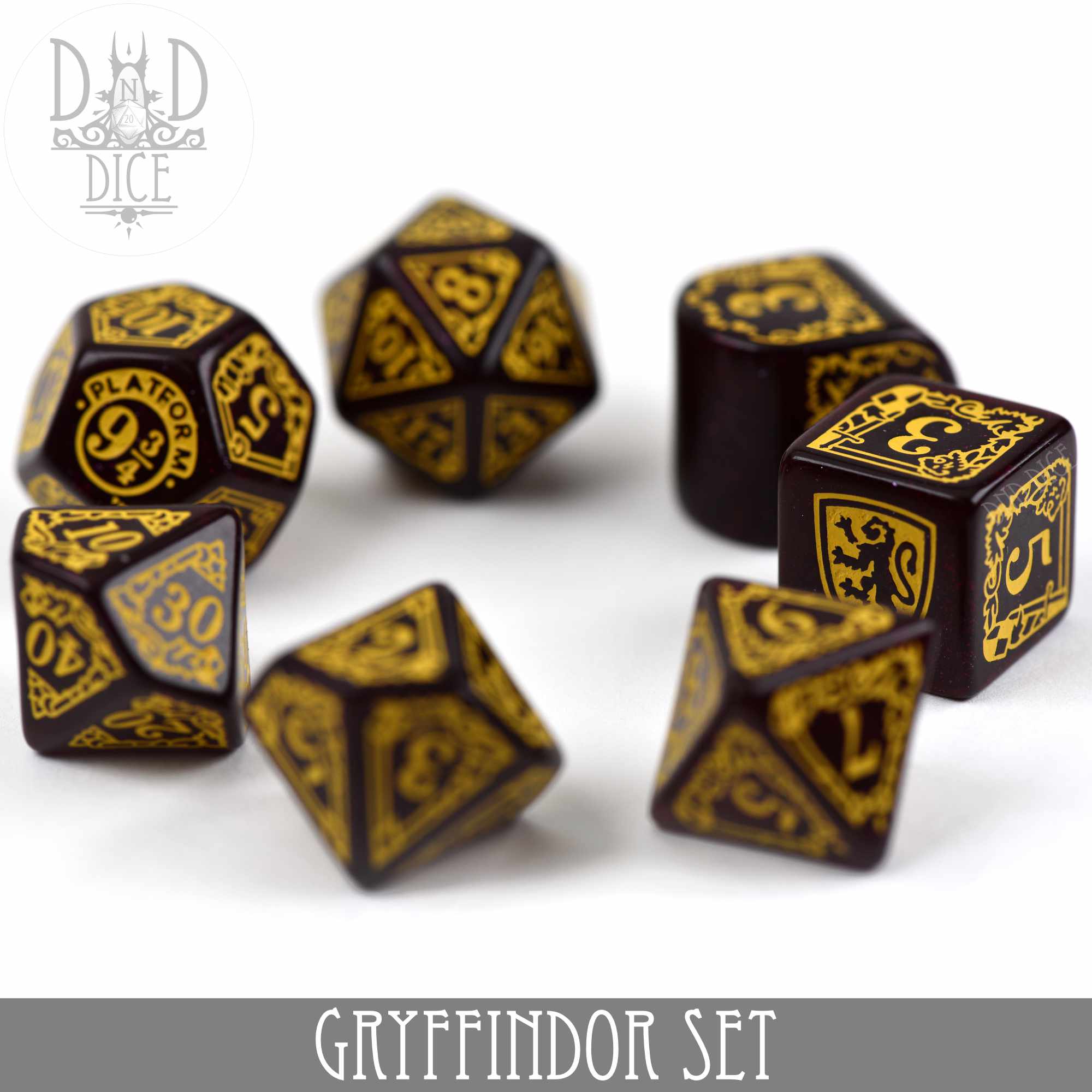 Harry Potter Gryffindor Dice Set