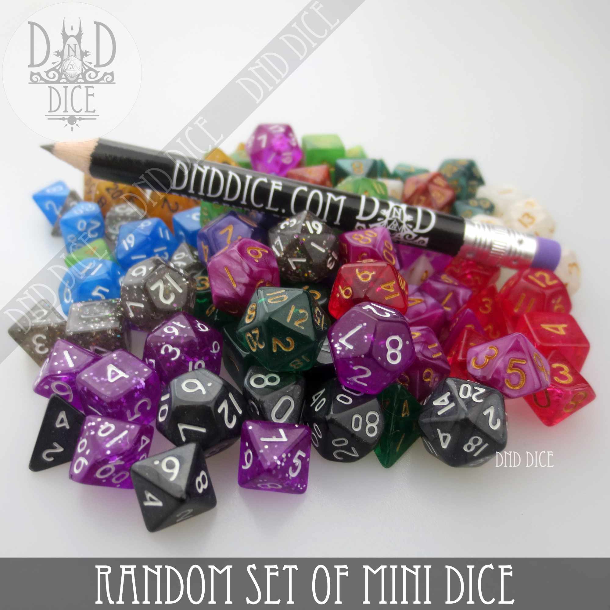 10mm Dice Set (Random Color)