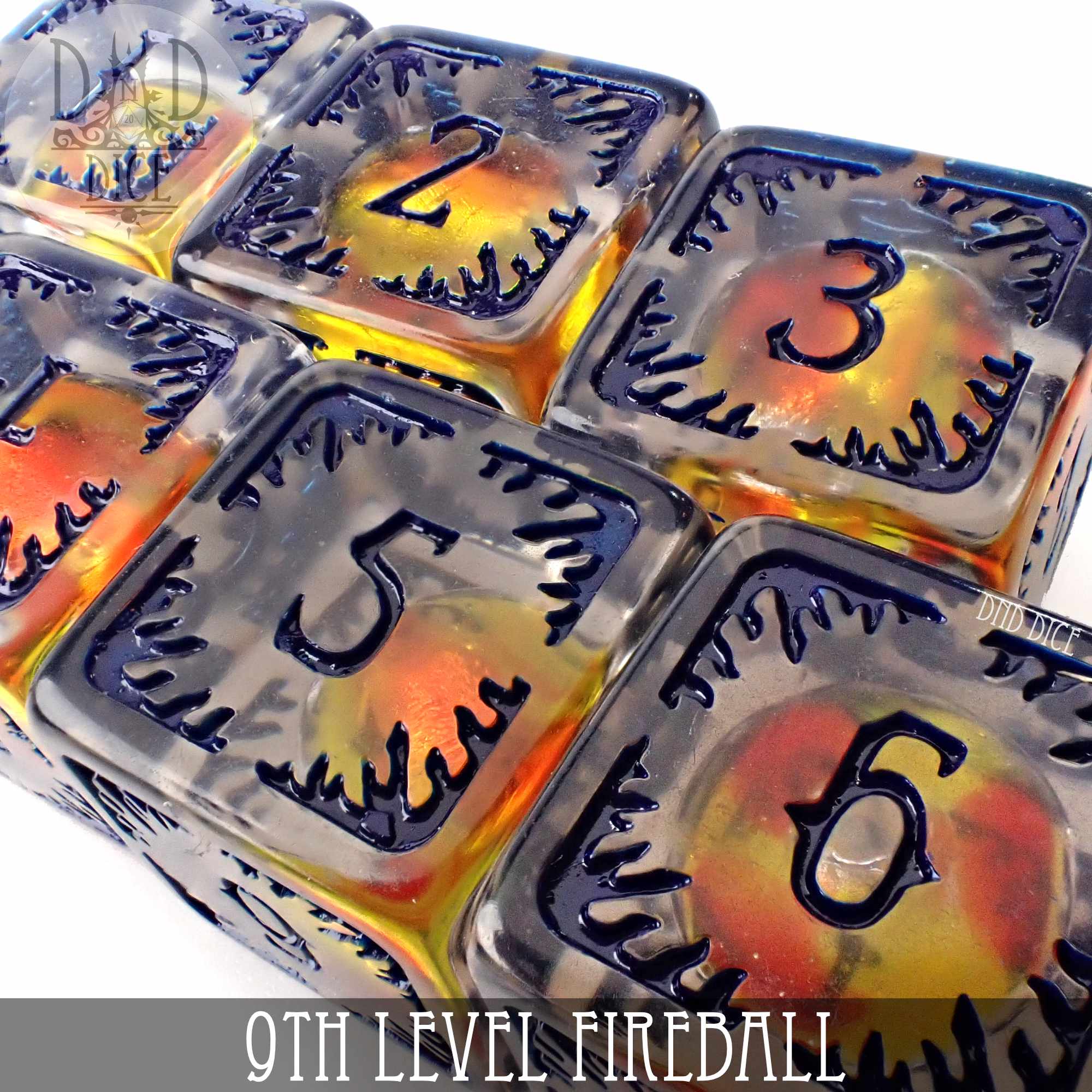 9th Level Fireball - 14 Dice Set