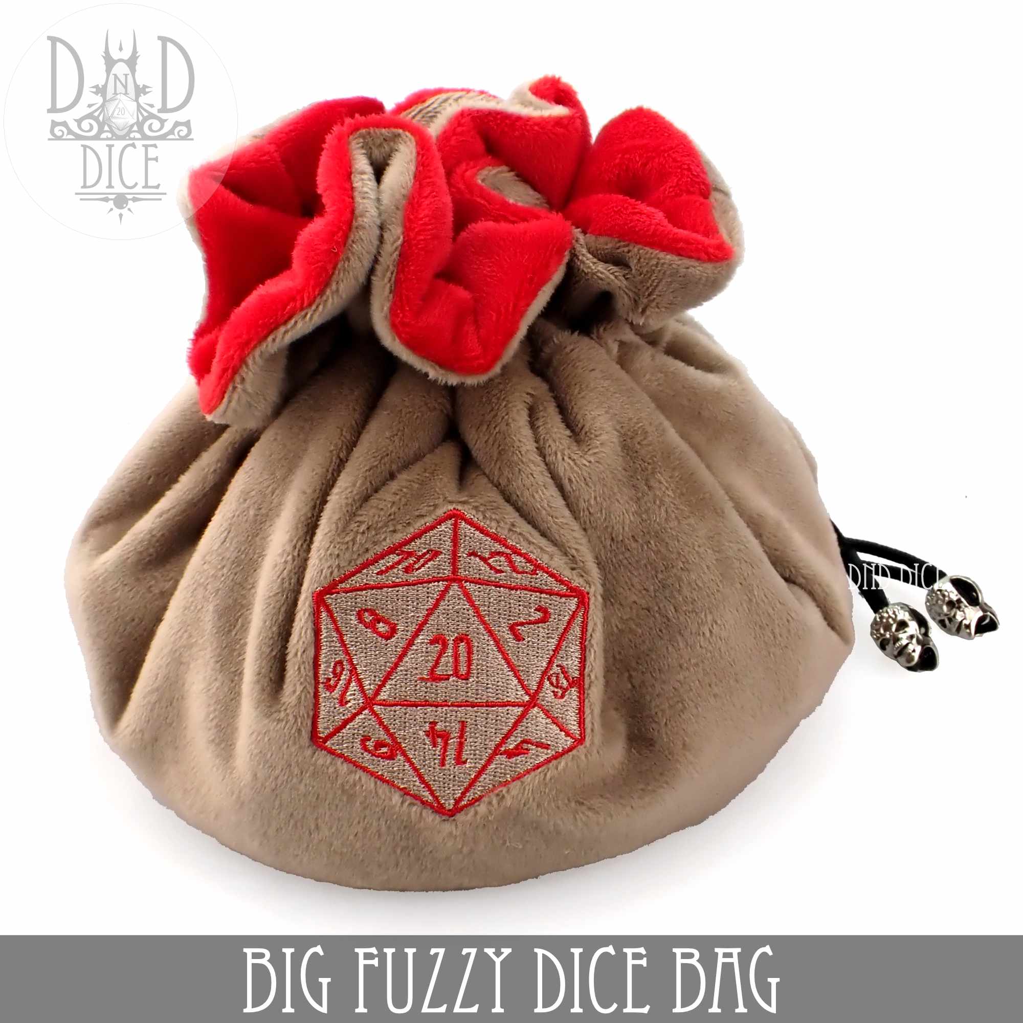 Big Fuzzy Dice Bag - 7 Colors