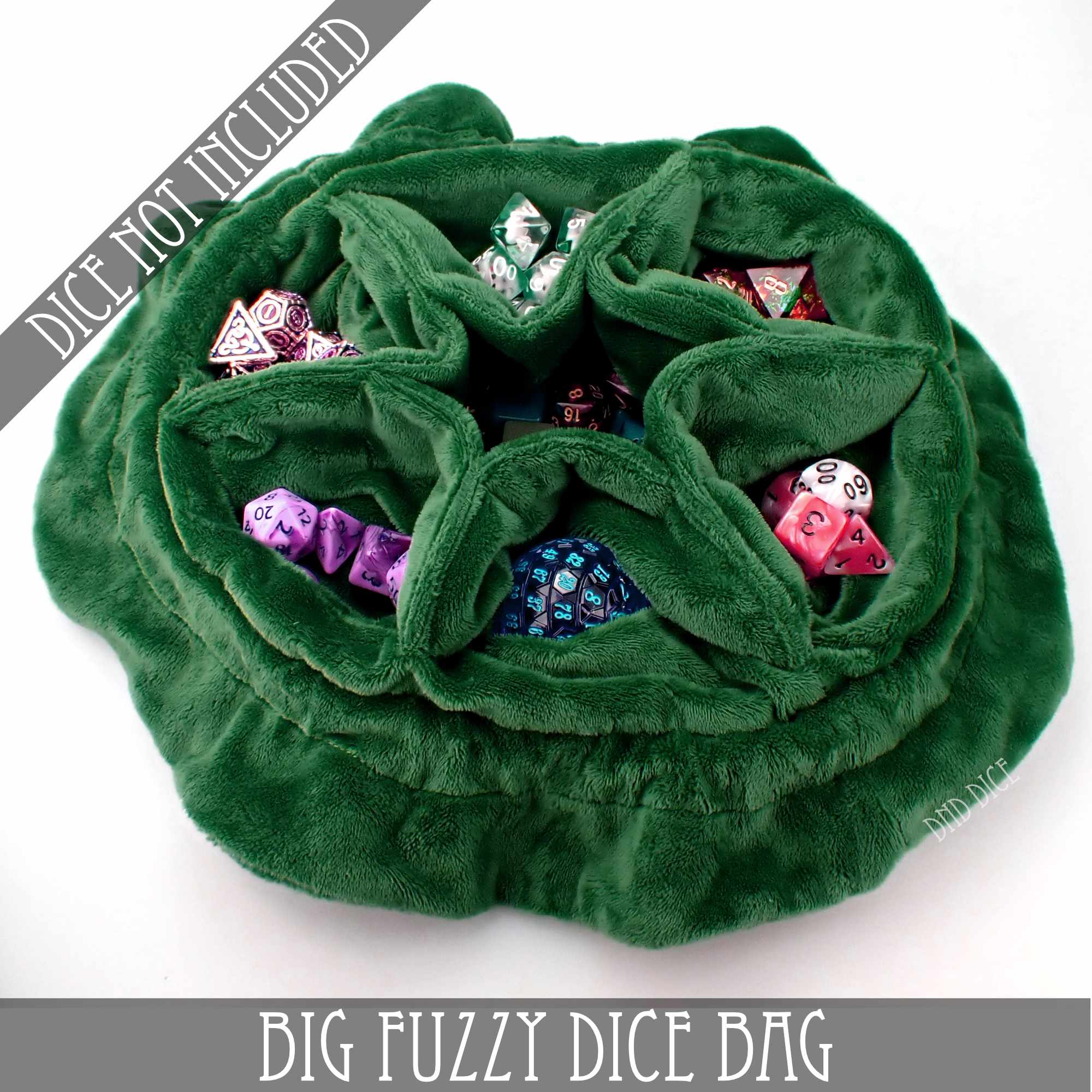 Big Fuzzy Dice Bag - 7 Colors