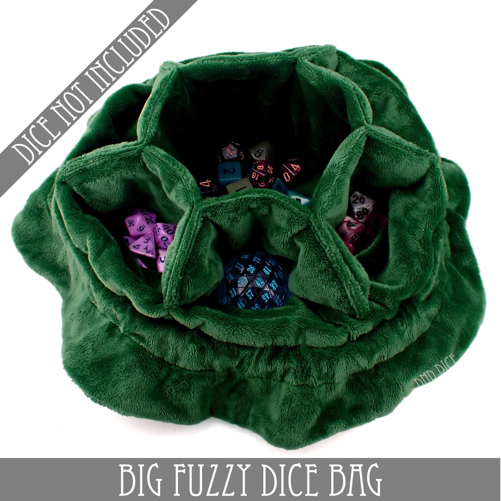 Big Fuzzy Dice Bag - 7 Colors