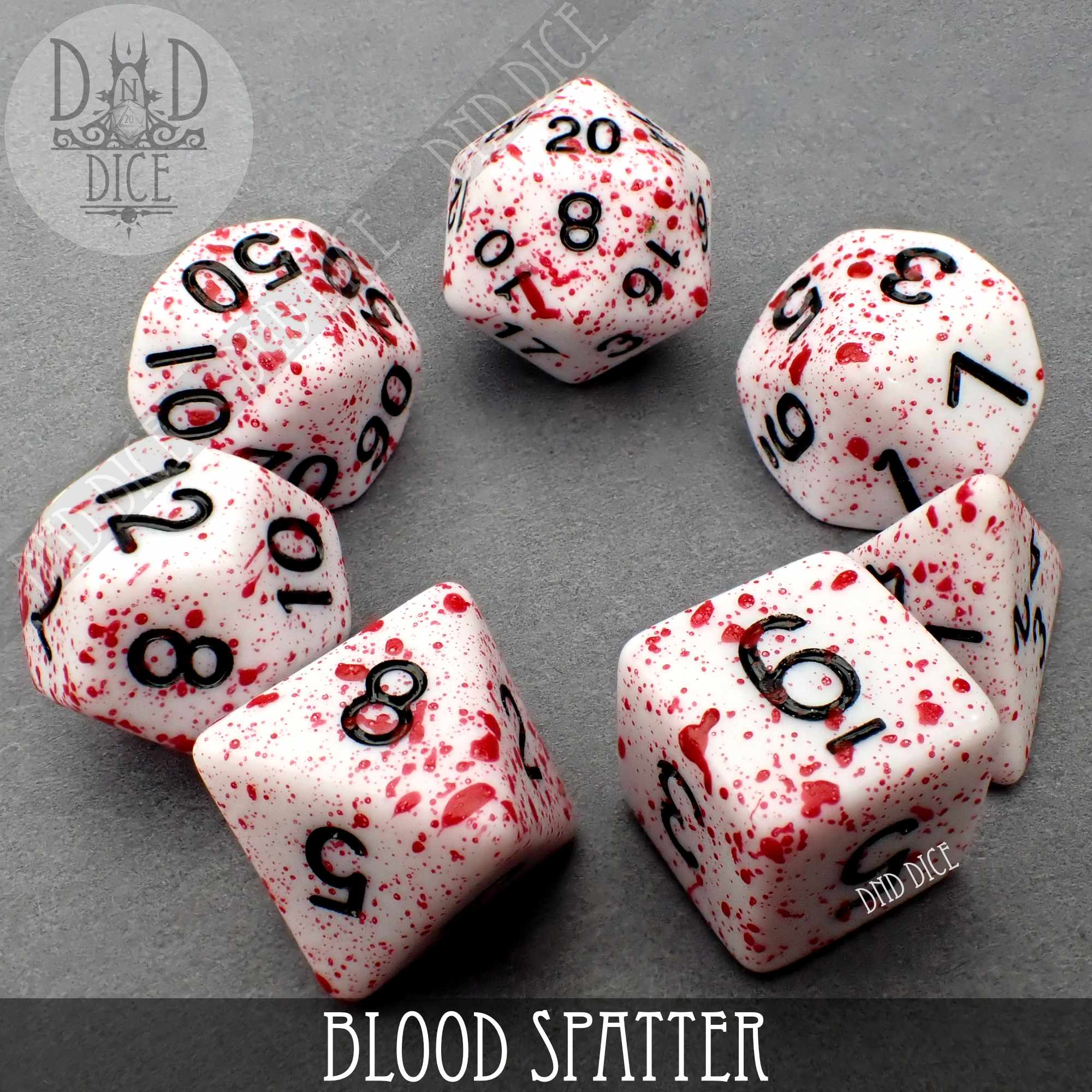 Blood Spatter (Hand-Painted)