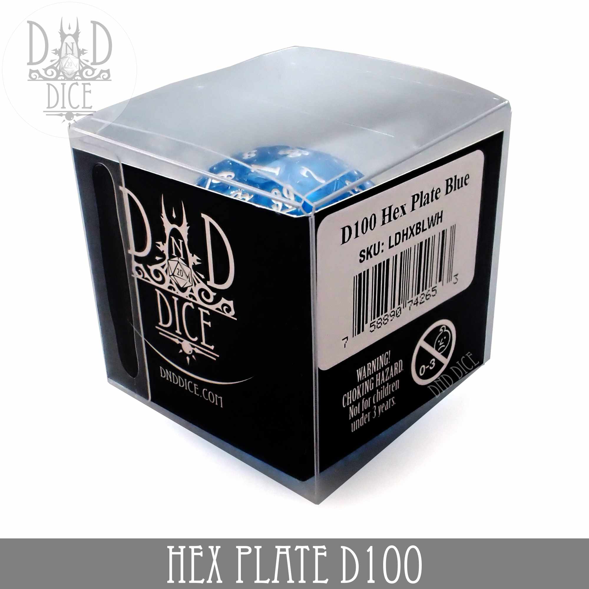 45mm Hex Plate D100 (Blue)