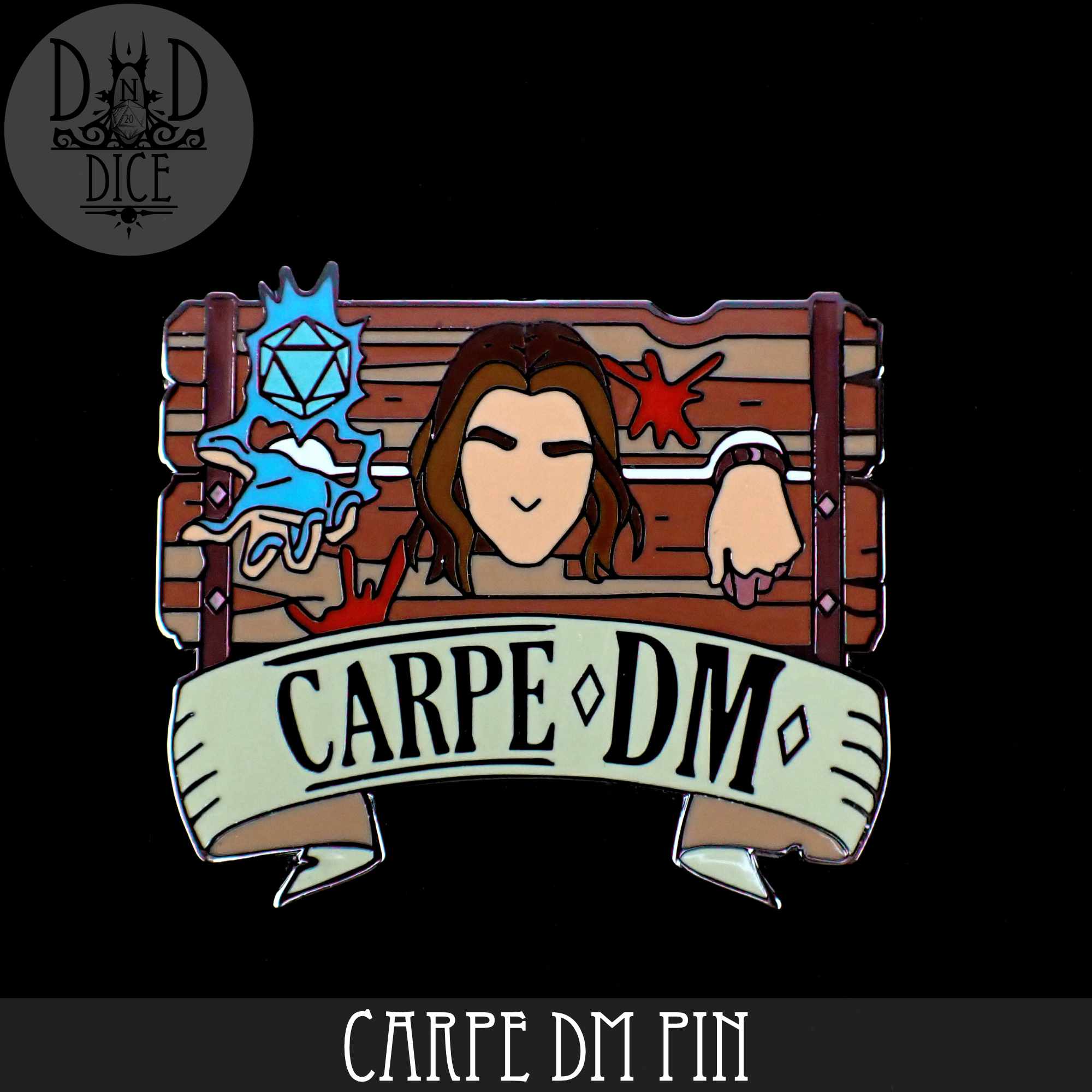 Carpe DM (Enamel Pin)