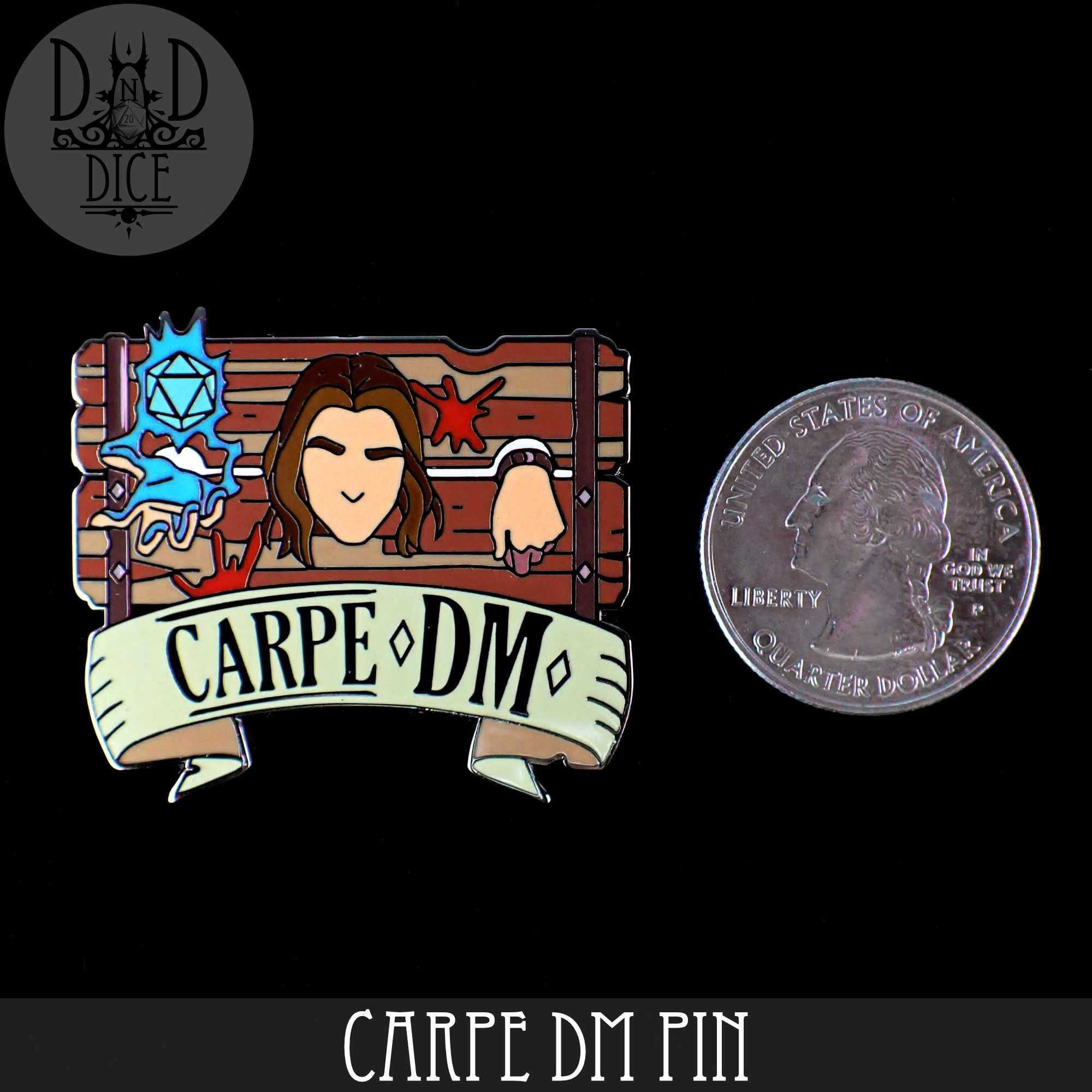 Carpe DM Pin