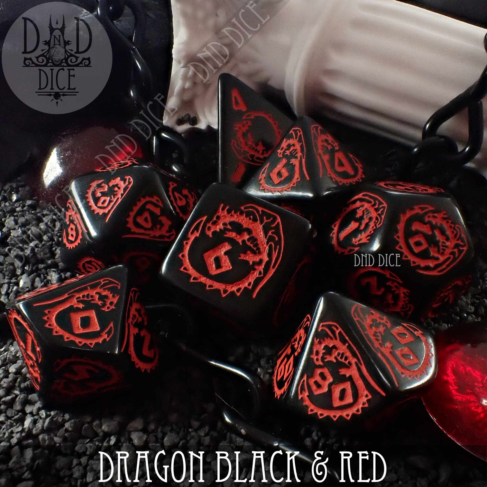 Dragon Onyx (Black & Red)