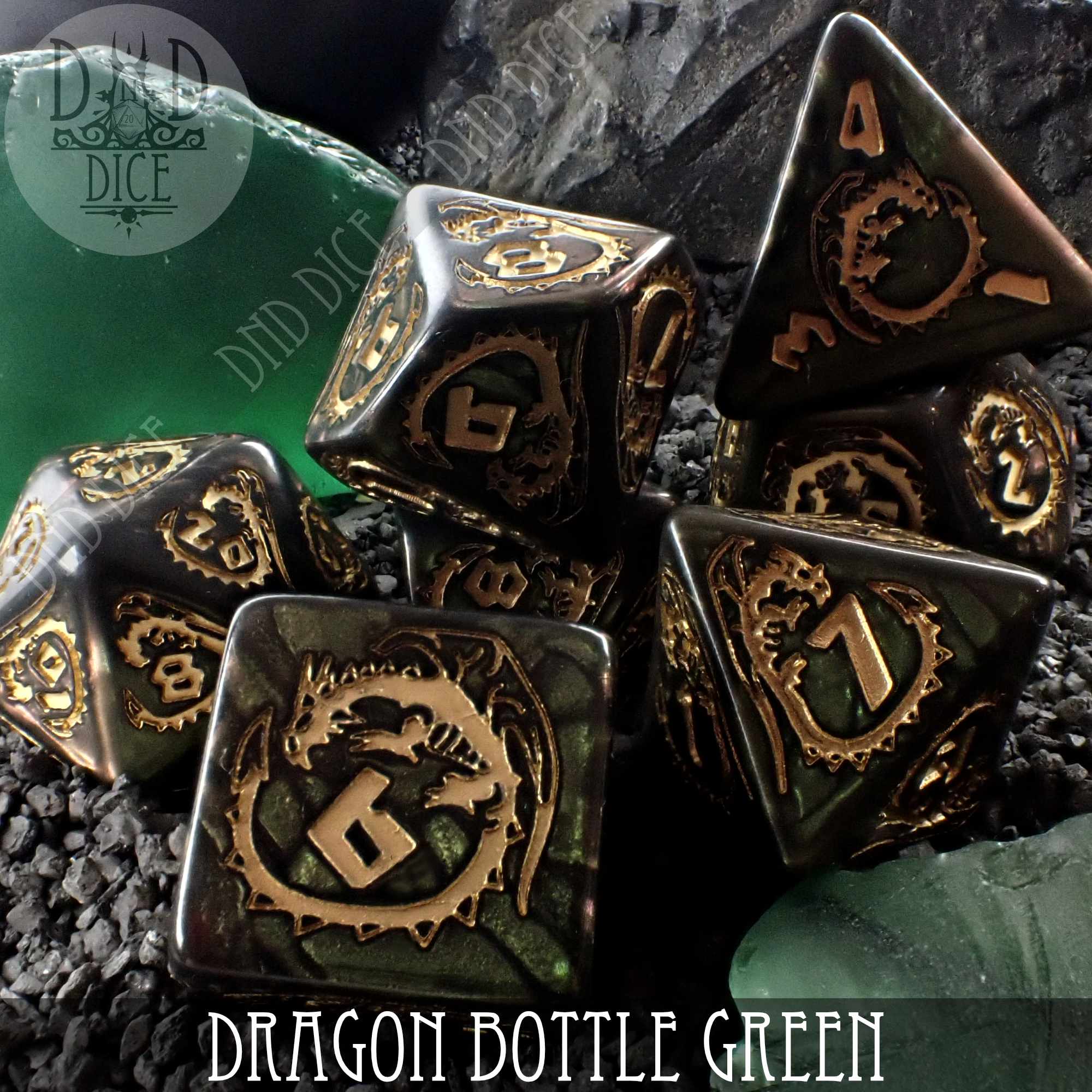 Dragon Nephrite (Bottle Green)