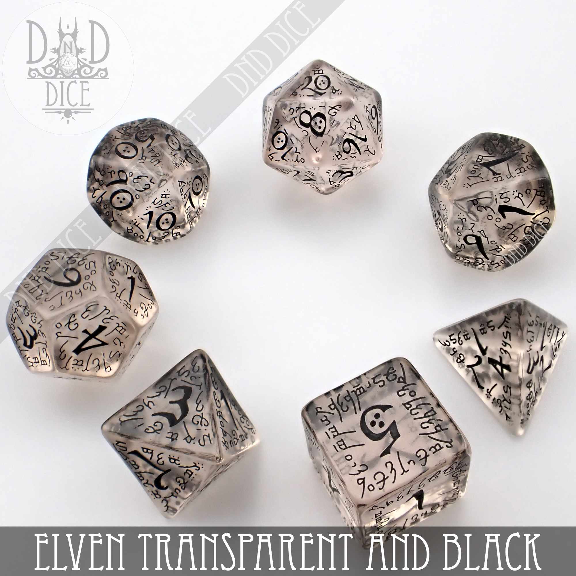 Elven Transparent & Black